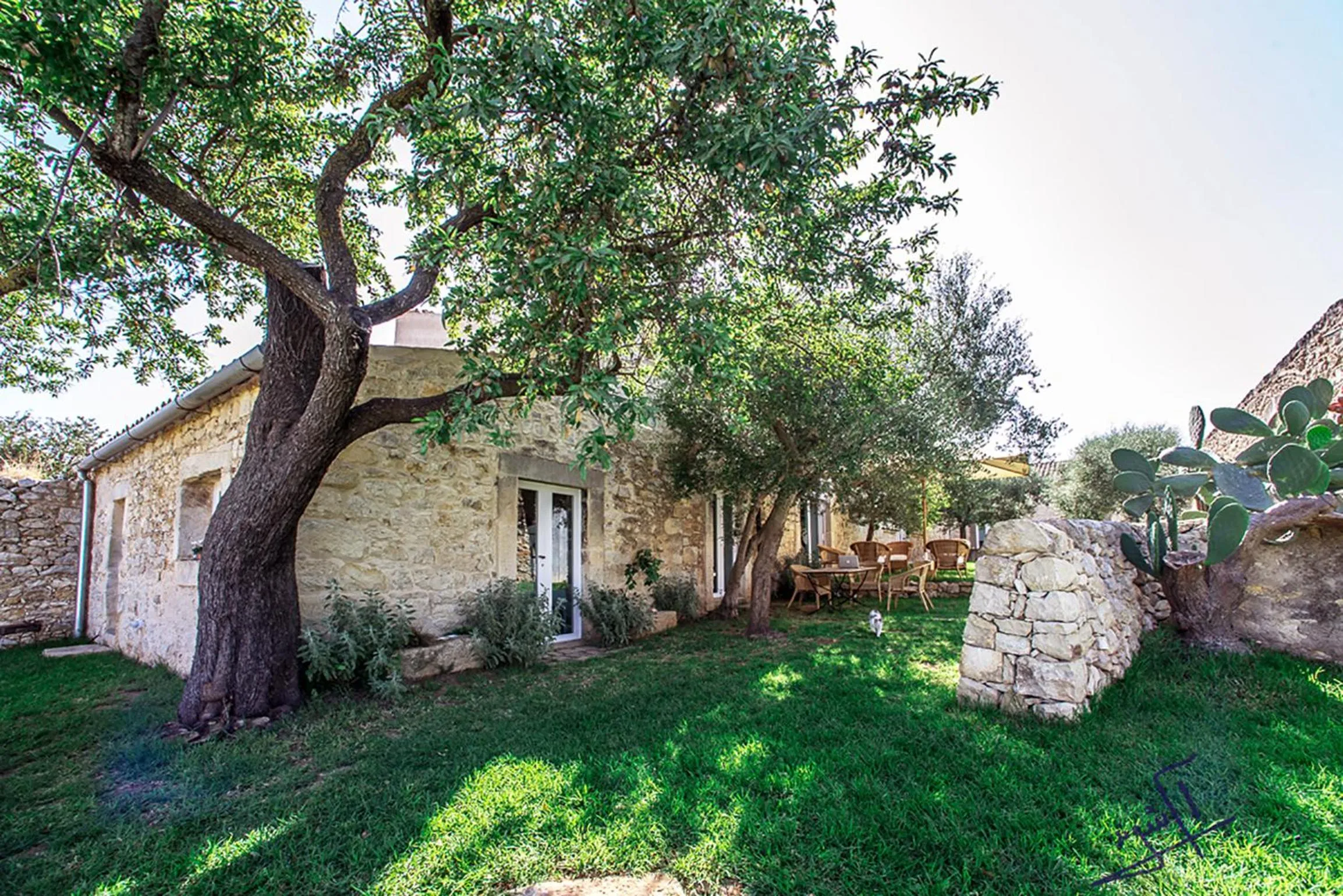 Facade/entrance in Baglio Occhipinti