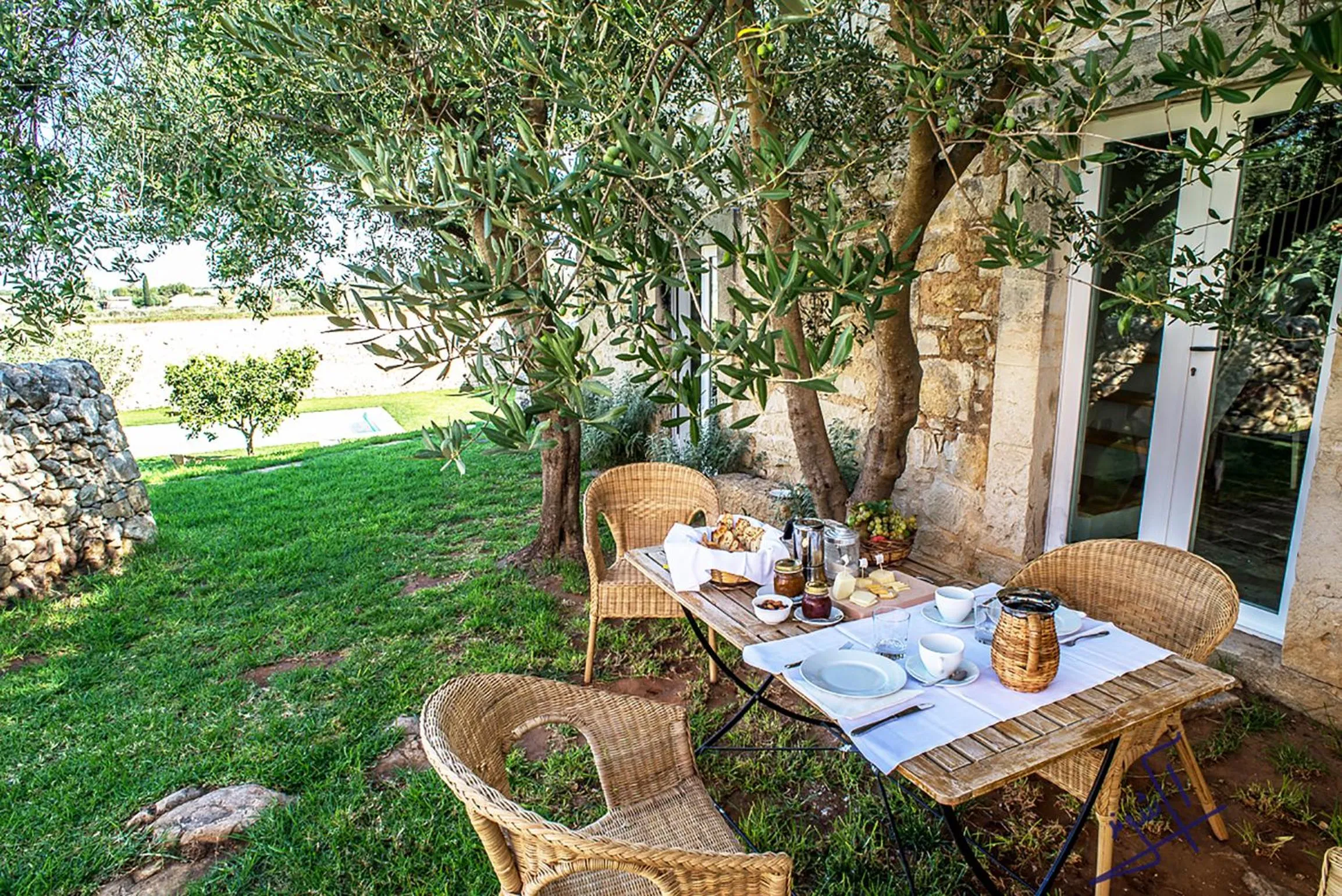 Garden in Baglio Occhipinti