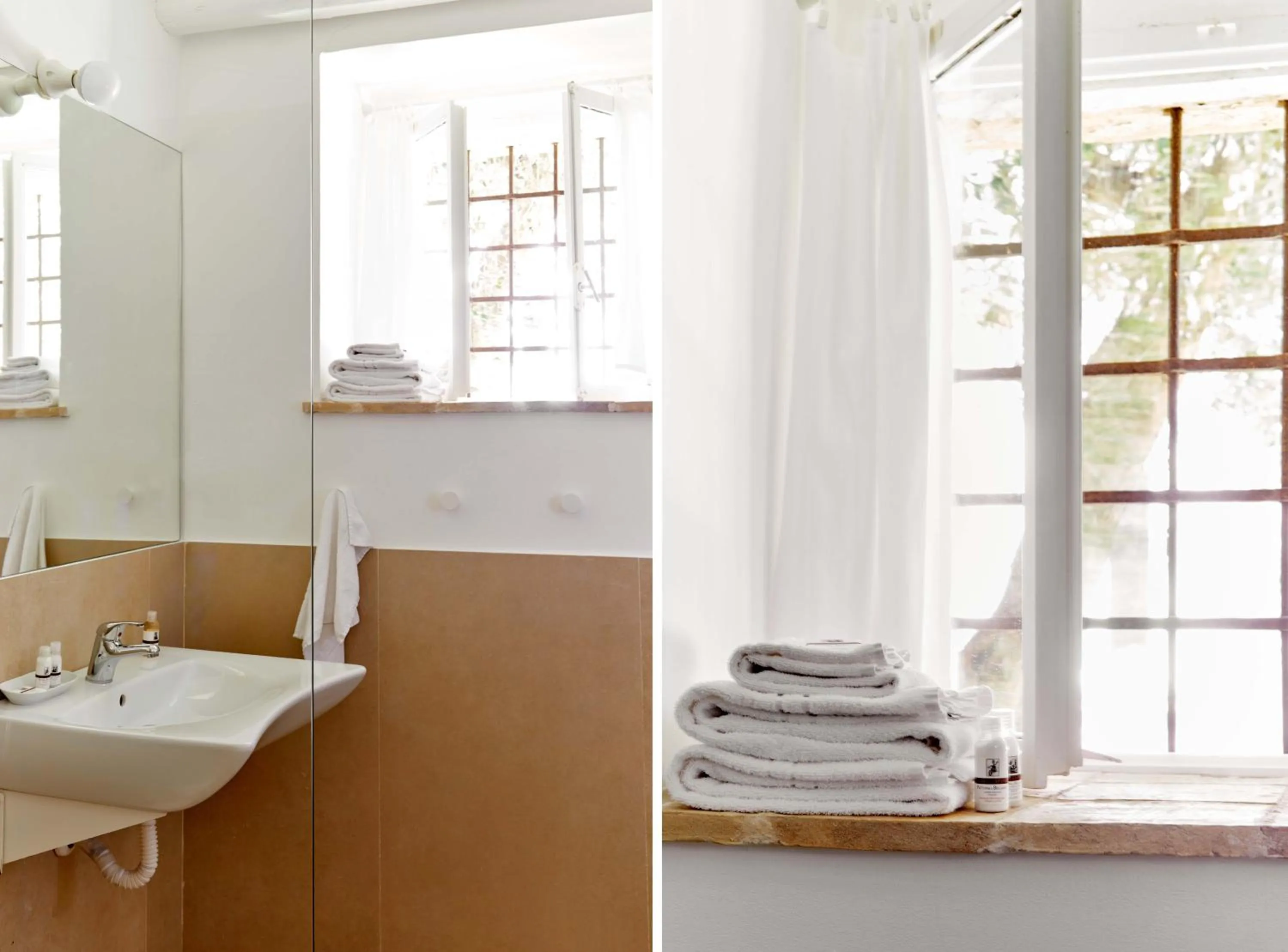 Bathroom in Baglio Occhipinti