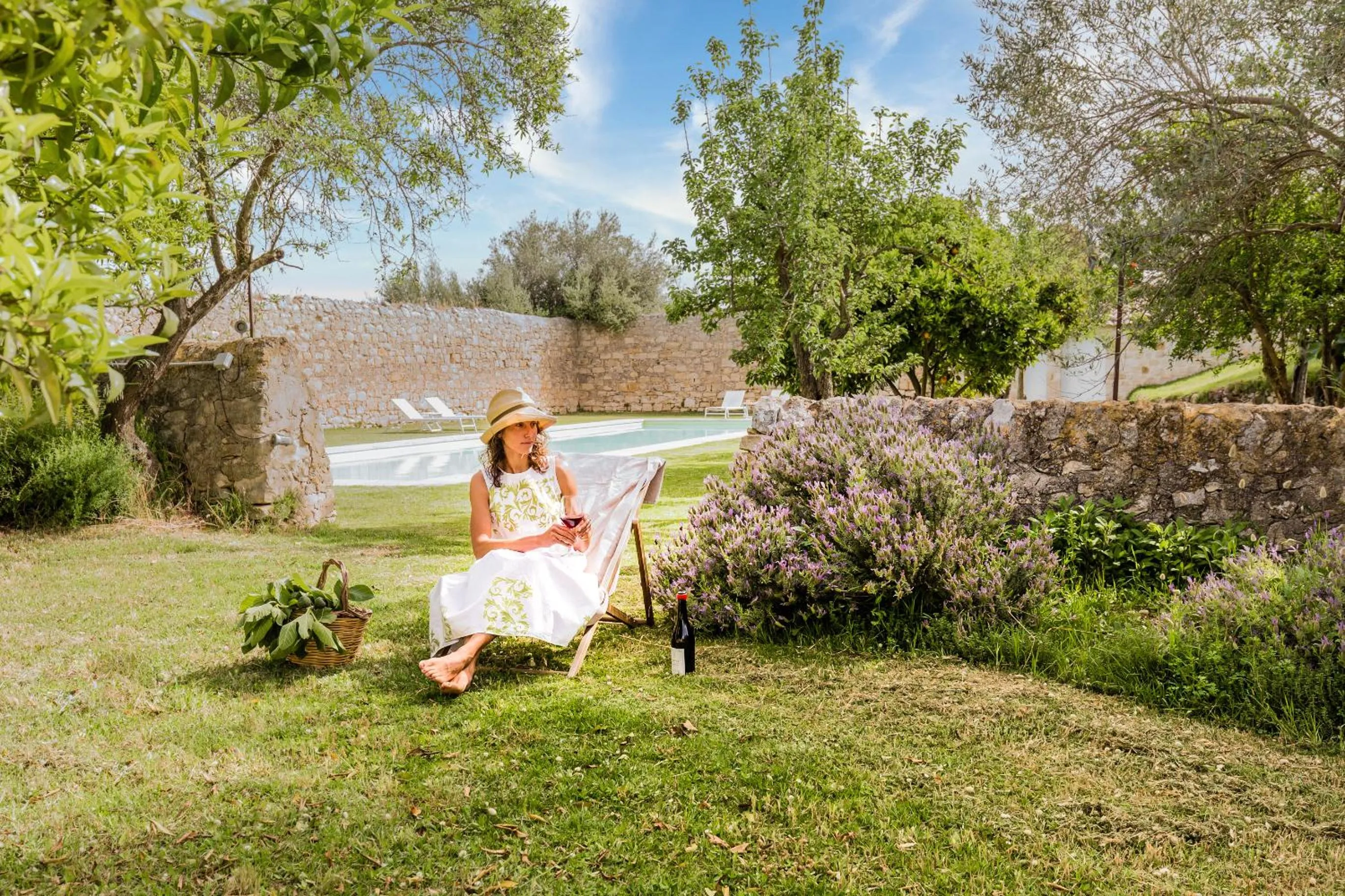 Garden in Baglio Occhipinti