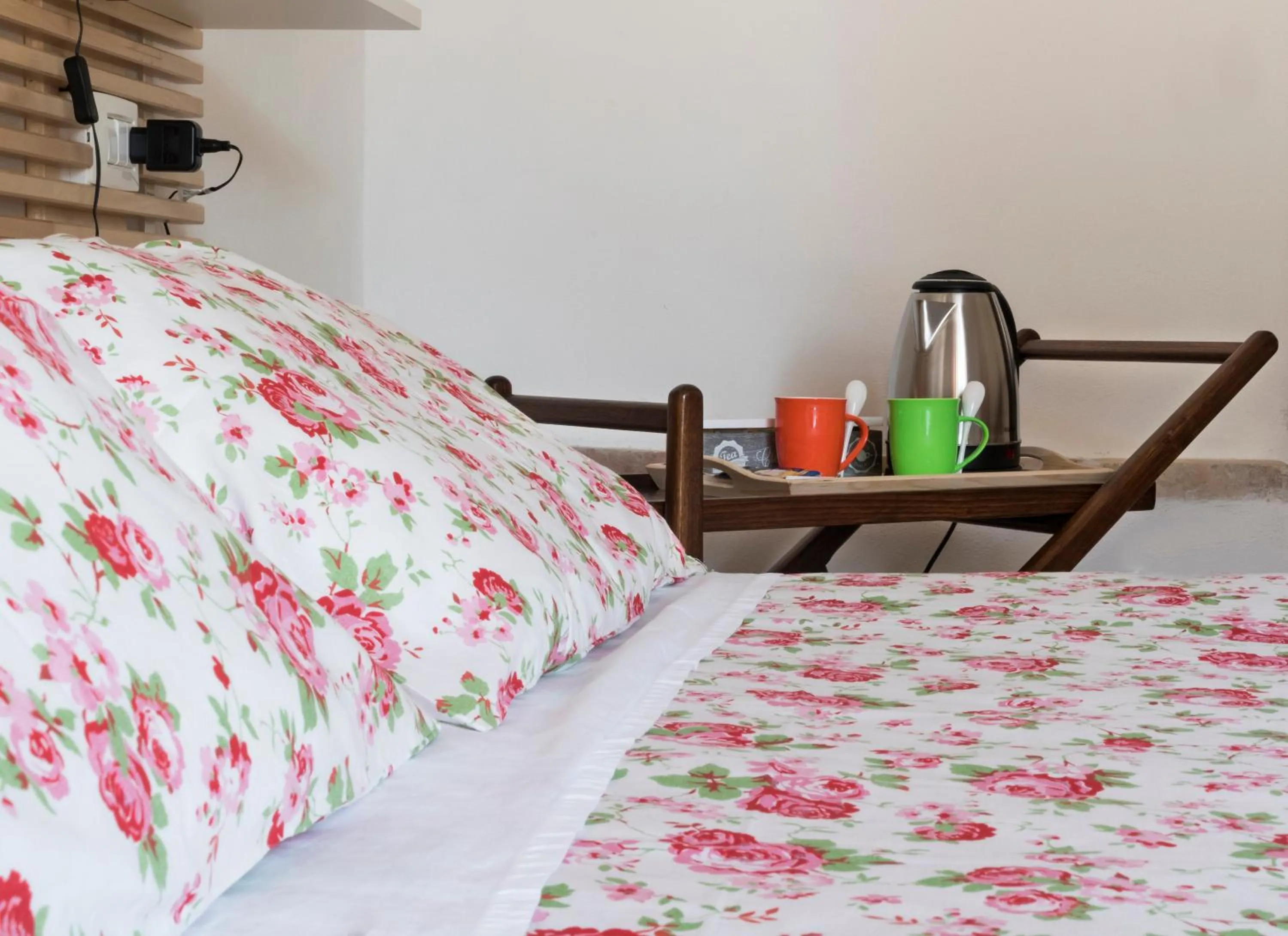 Coffee/tea facilities, Bed in B&B Cantico Delle Creature