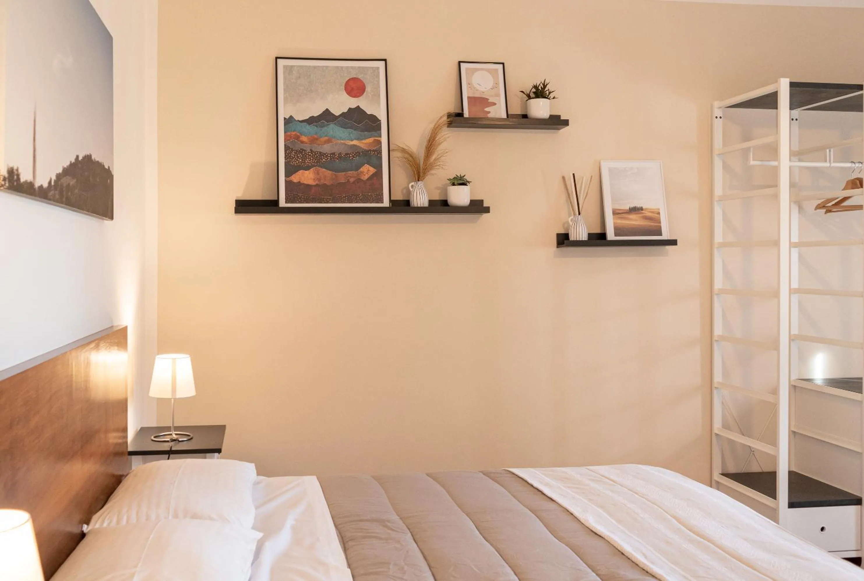 Decorative detail, Bed in B&B Cantico Delle Creature