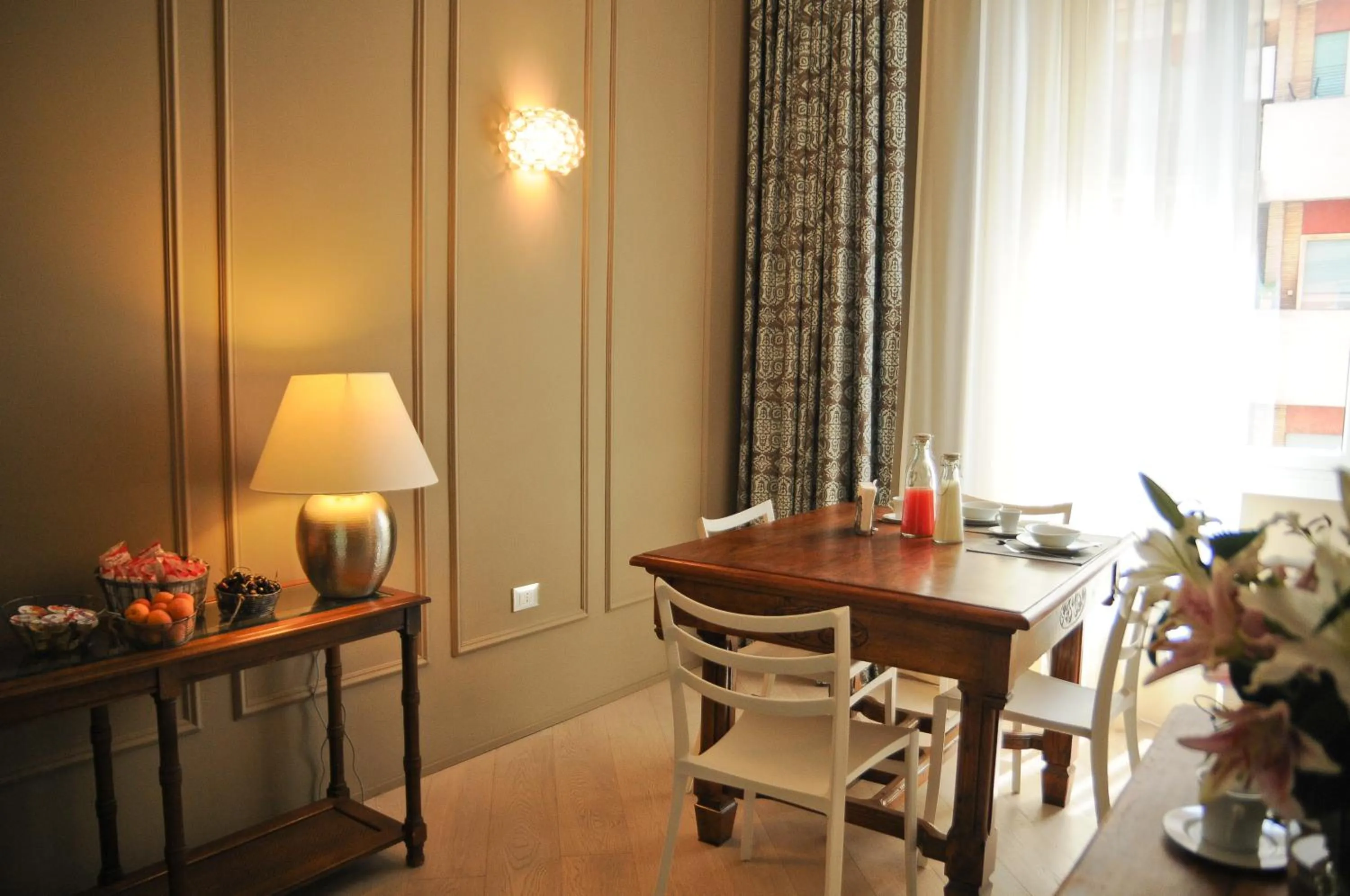 Seating area in B&B Carini 58