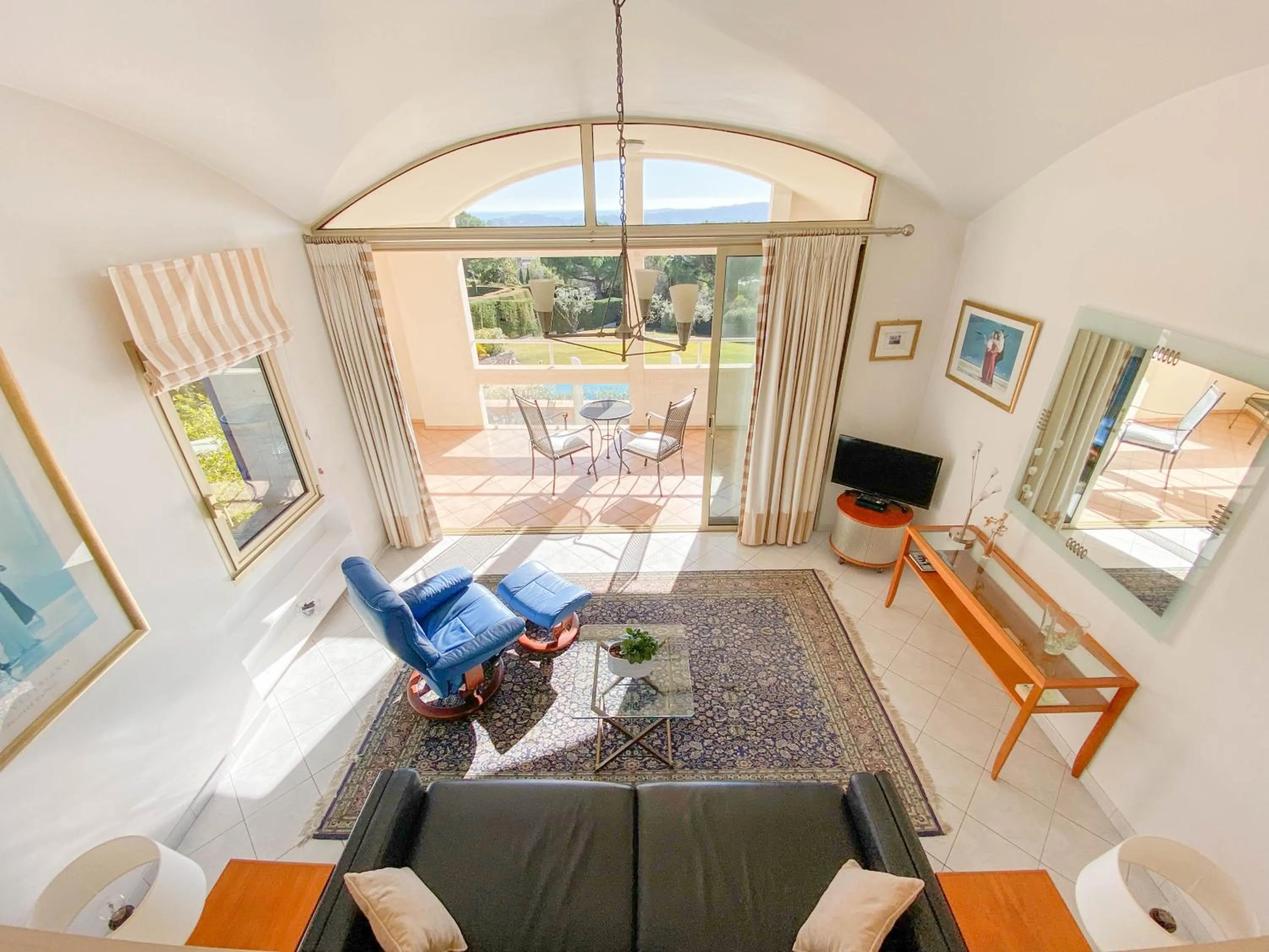Living room in Villa Saint Maxime