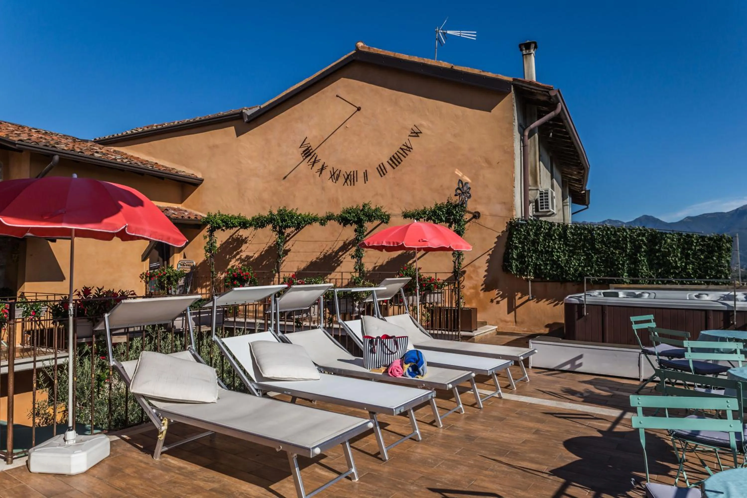 Balcony/Terrace in Antico Borgo B&B con SPA - Adults Only