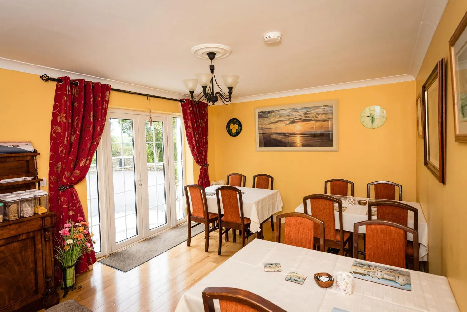 Restaurant/places to eat in Kilcatten Lodge