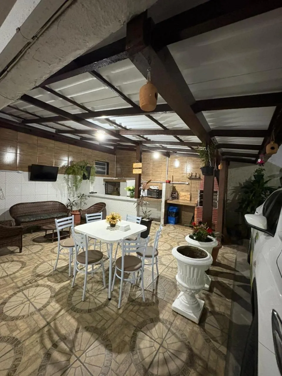 Kitchen or kitchenette in Big Hotel Florianópolis