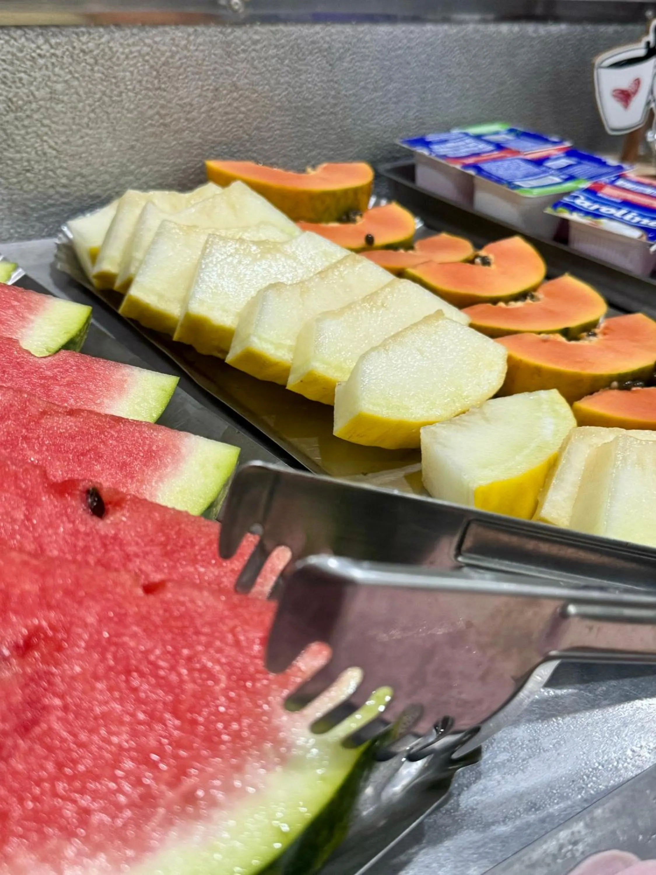 Buffet breakfast in Big Hotel Florianópolis
