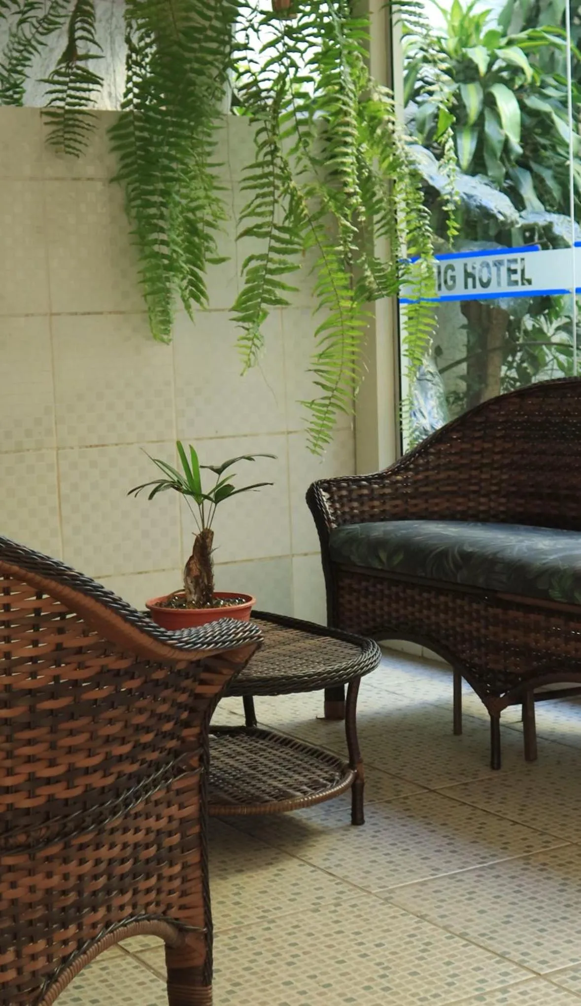 Seating area in Big Hotel Florianópolis
