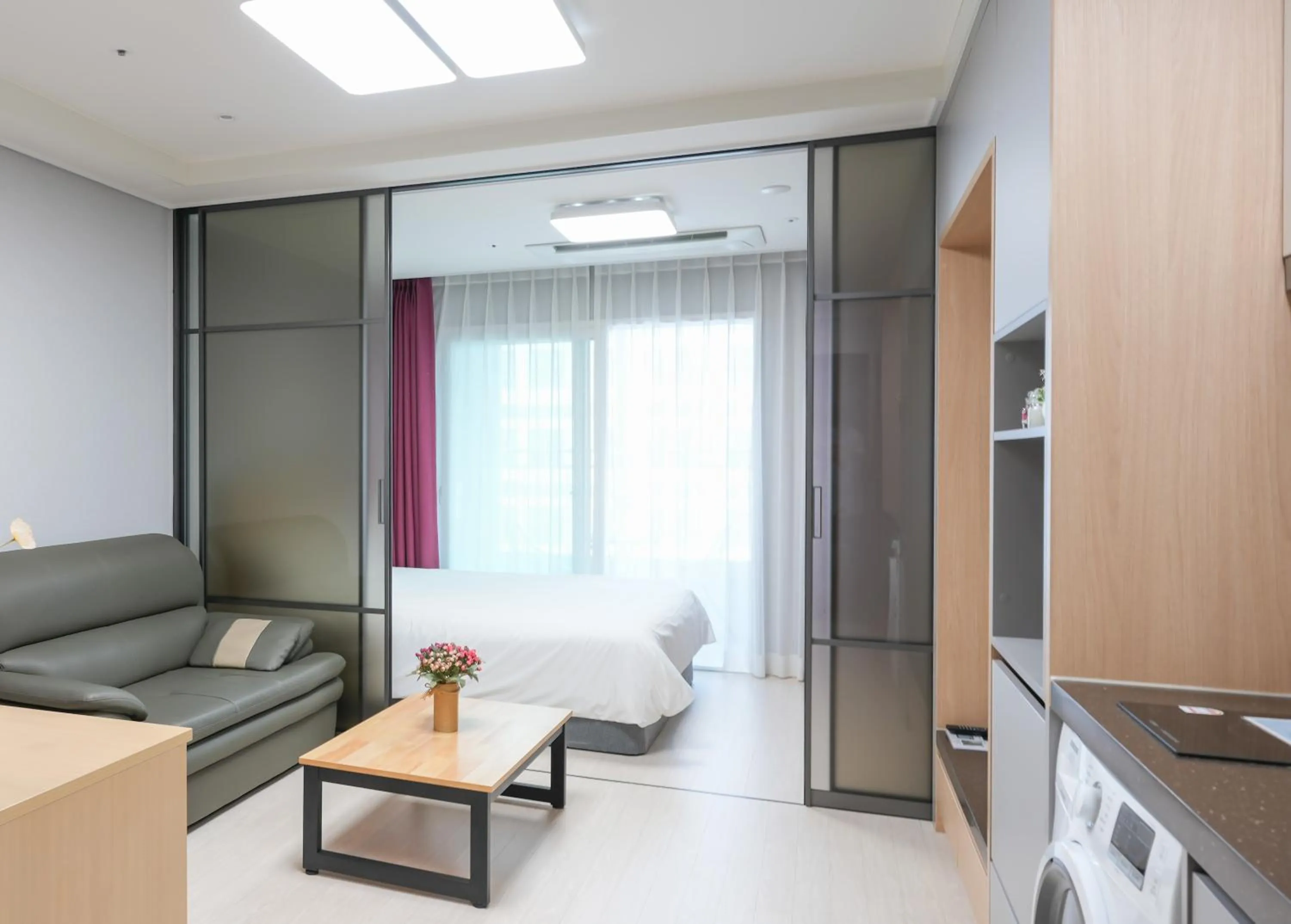 Bed in Firstcity Hotel YEOSU