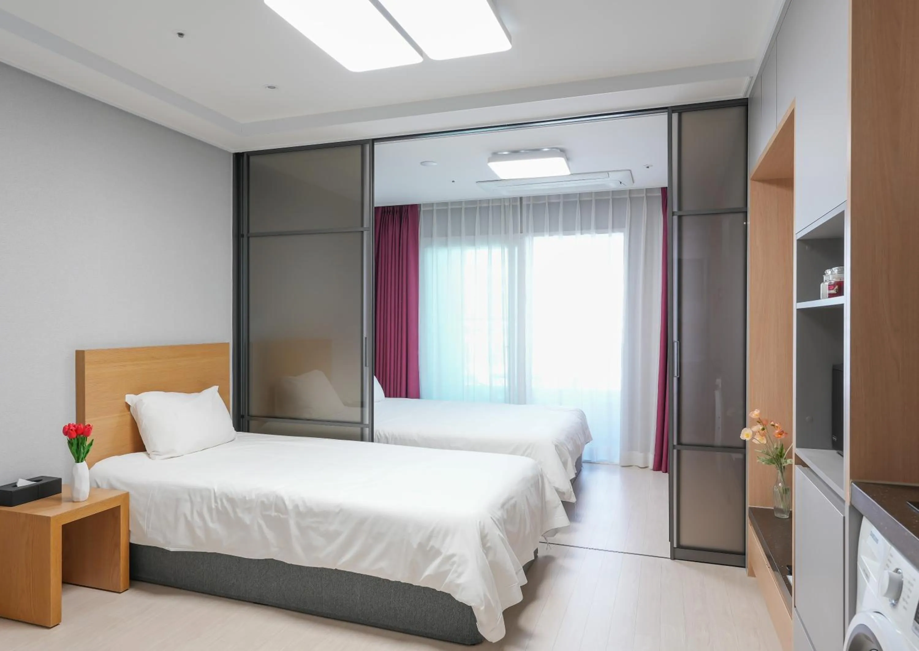 Bed in Firstcity Hotel YEOSU