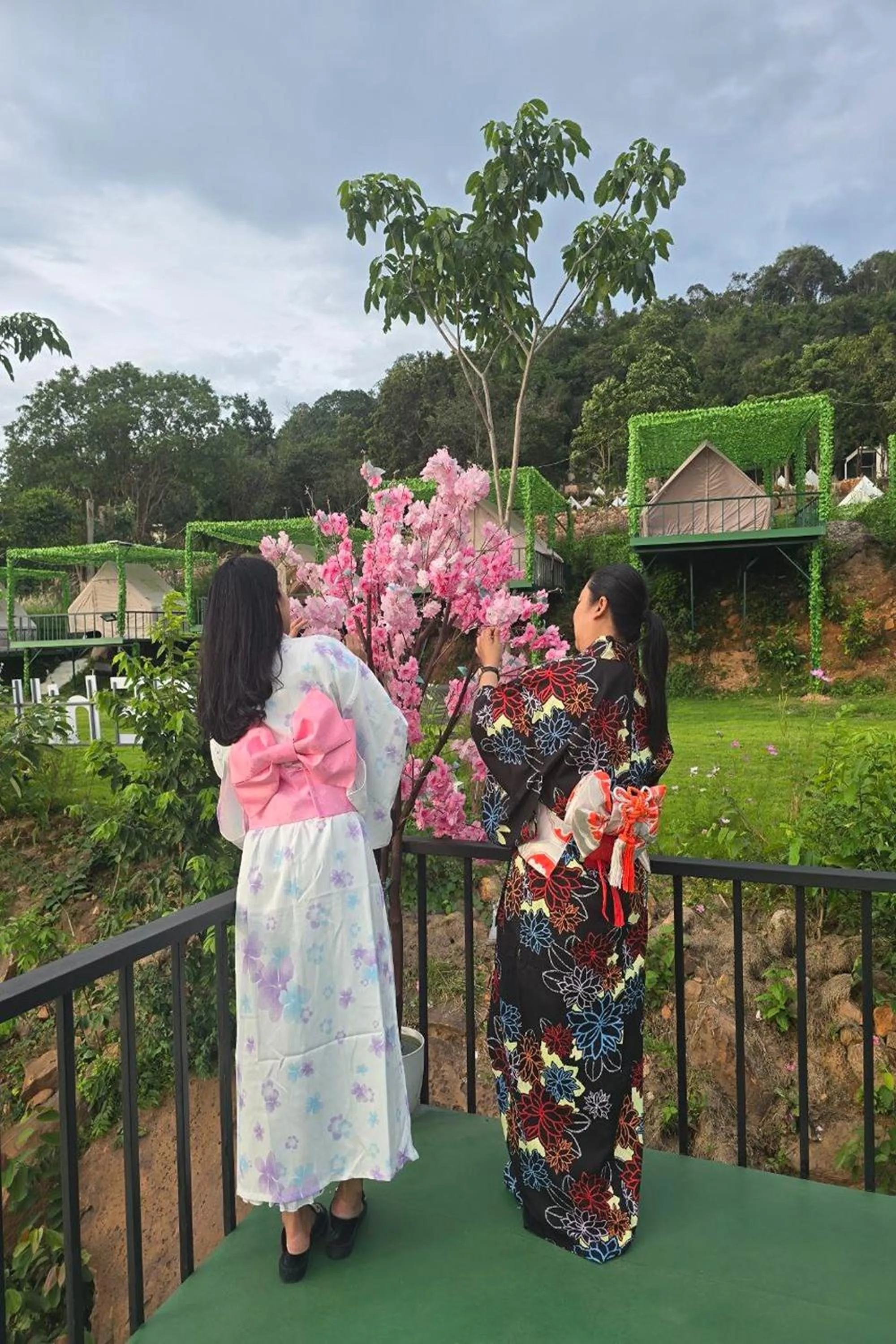 group of guests in Ice Hill