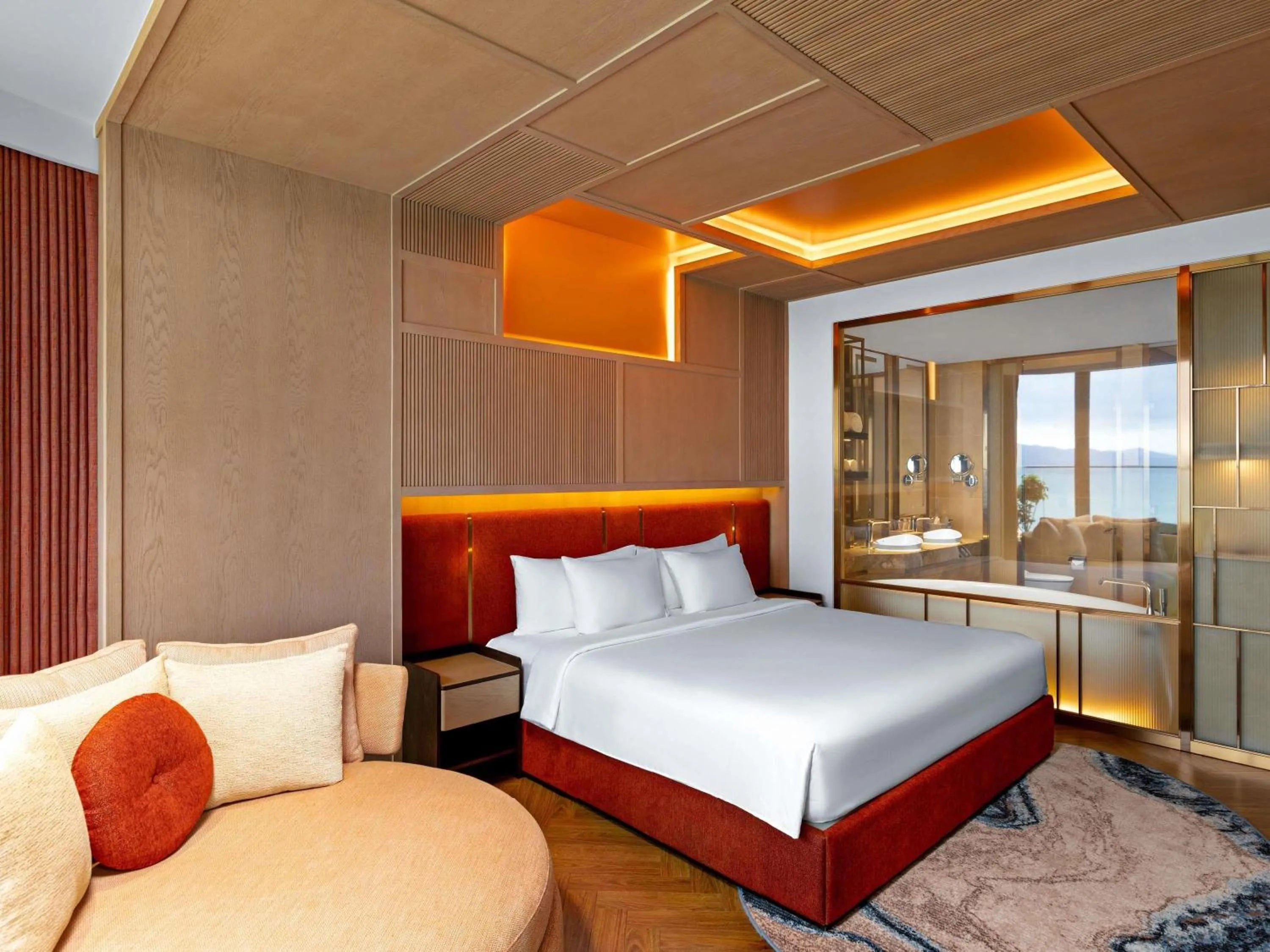 Bedroom, Bed in The Morning Glow - Handwritten Collection