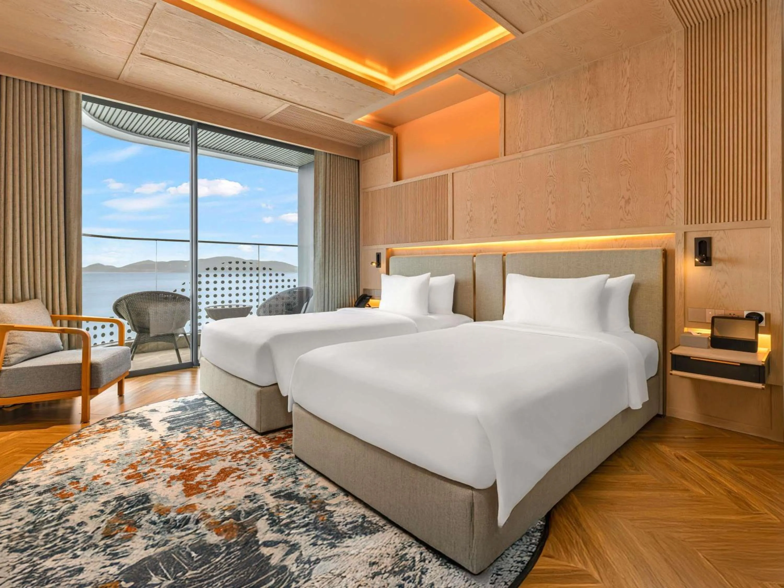 Bedroom, Bed in The Morning Glow - Handwritten Collection