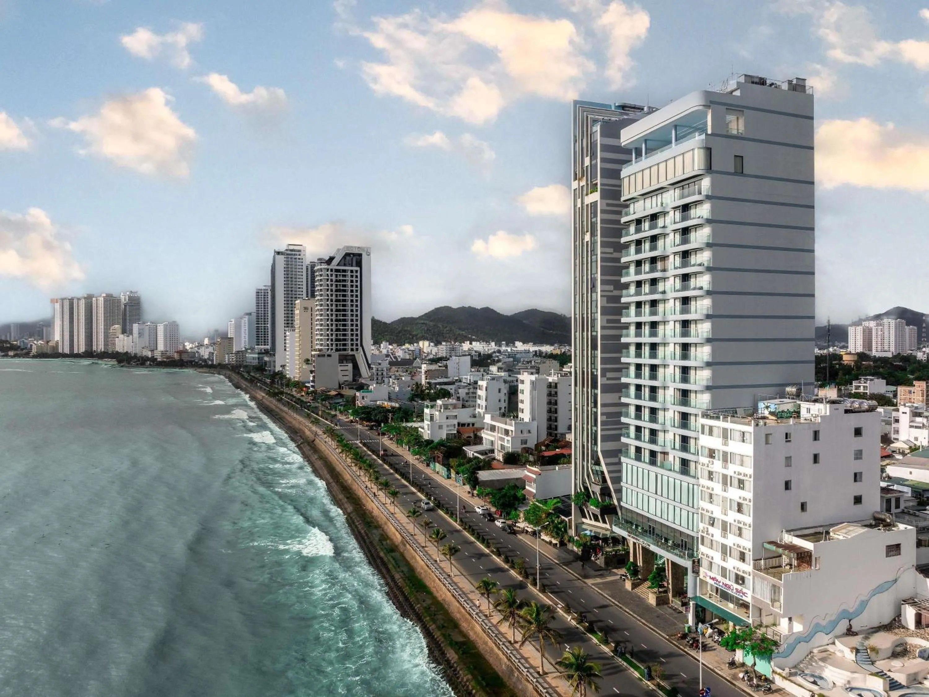 Property building in The Morning Glow - Handwritten Collection