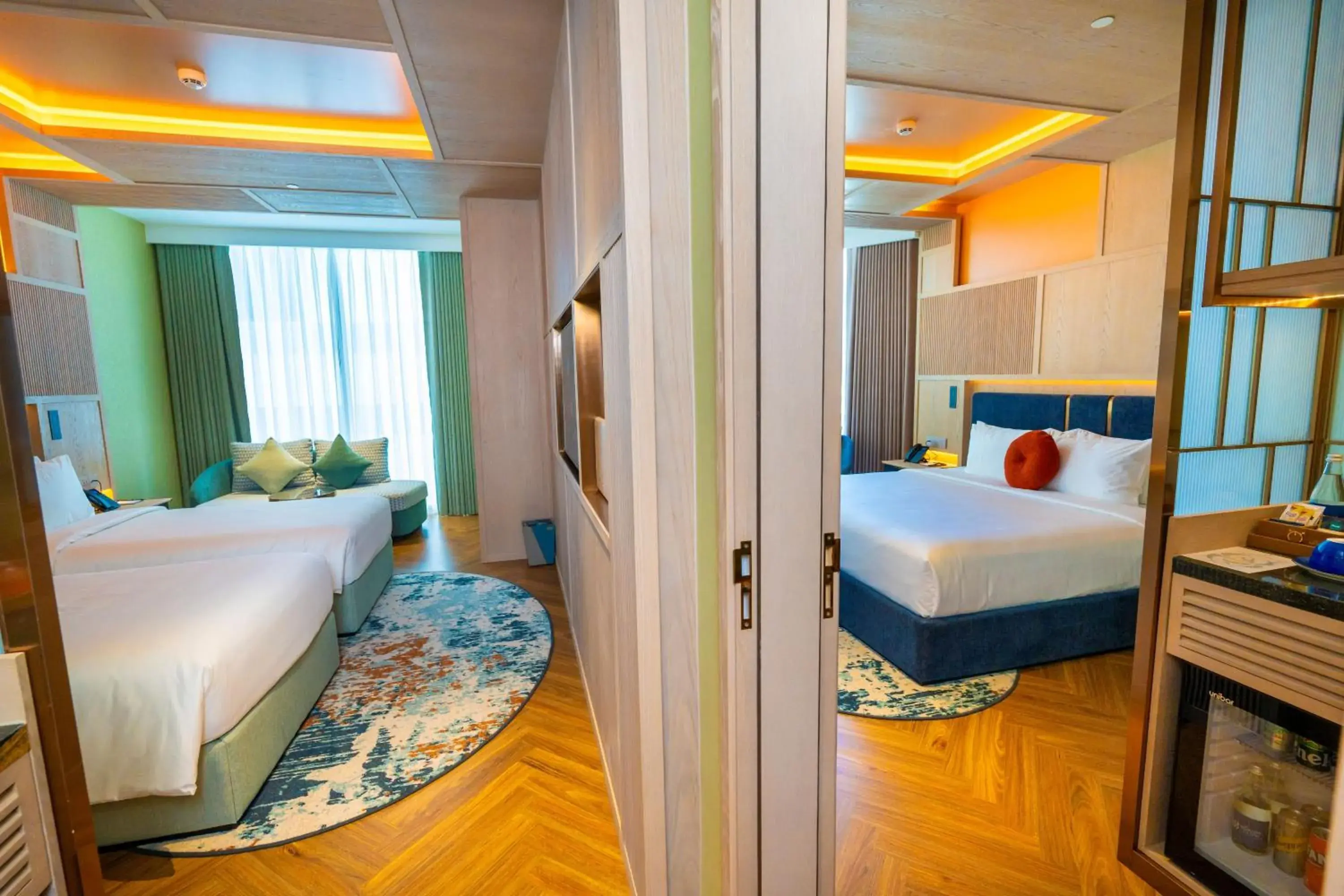 Family Connecting Deluxe Room with City View in The Morning Glow Boutique Hotel Nha Trang Family Connecting Deluxe Room with City View in The Morning Glow Boutique Hotel Nha Trang
