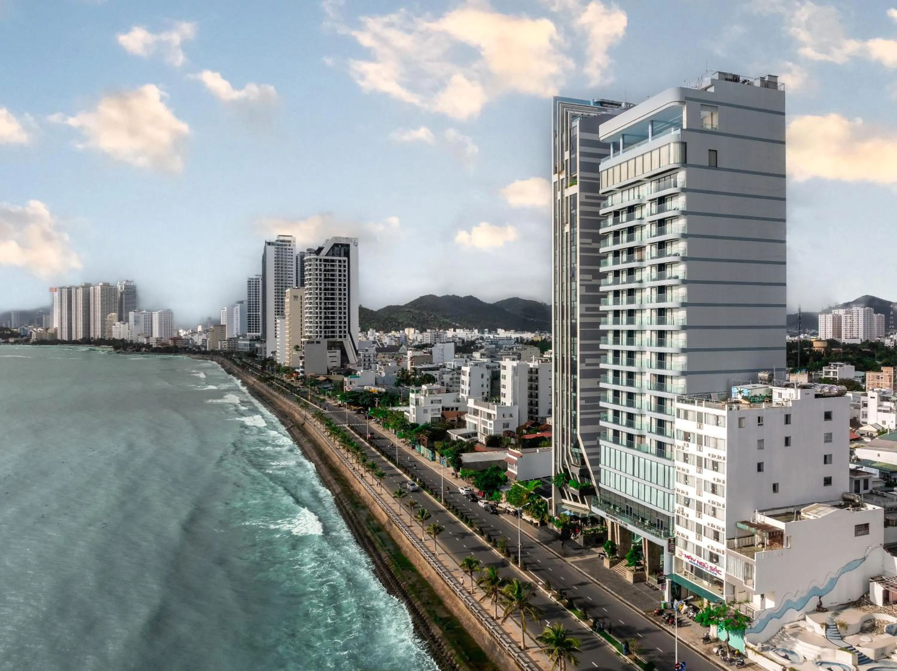 Property building in The Morning Glow - Handwritten Collection