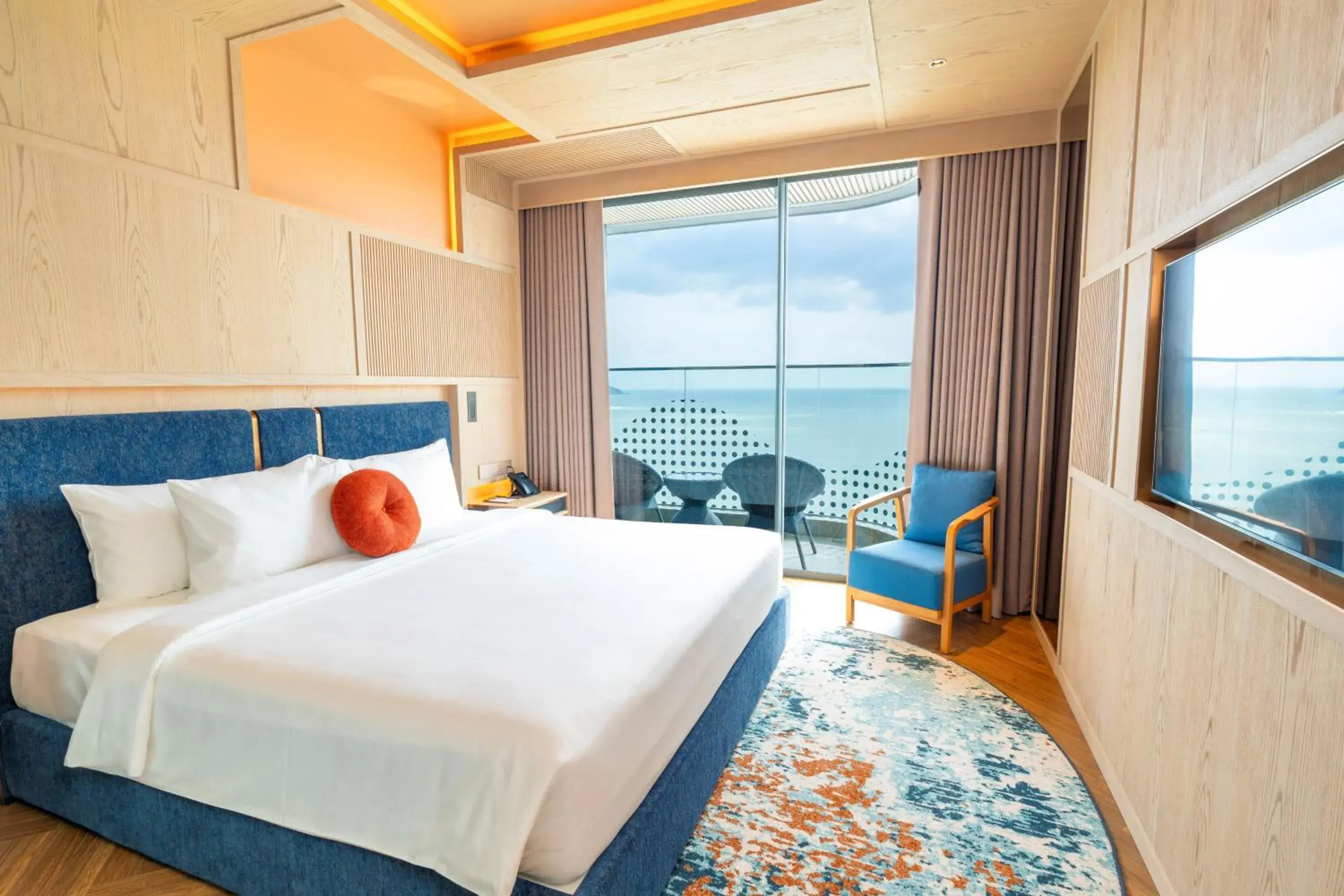 Premier Deluxe Room with Ocean View - single occupancy in The Morning Glow Boutique Hotel Nha Trang Premier Deluxe Room with Ocean View - single occupancy in The Morning Glow Boutique Hotel Nha Trang
