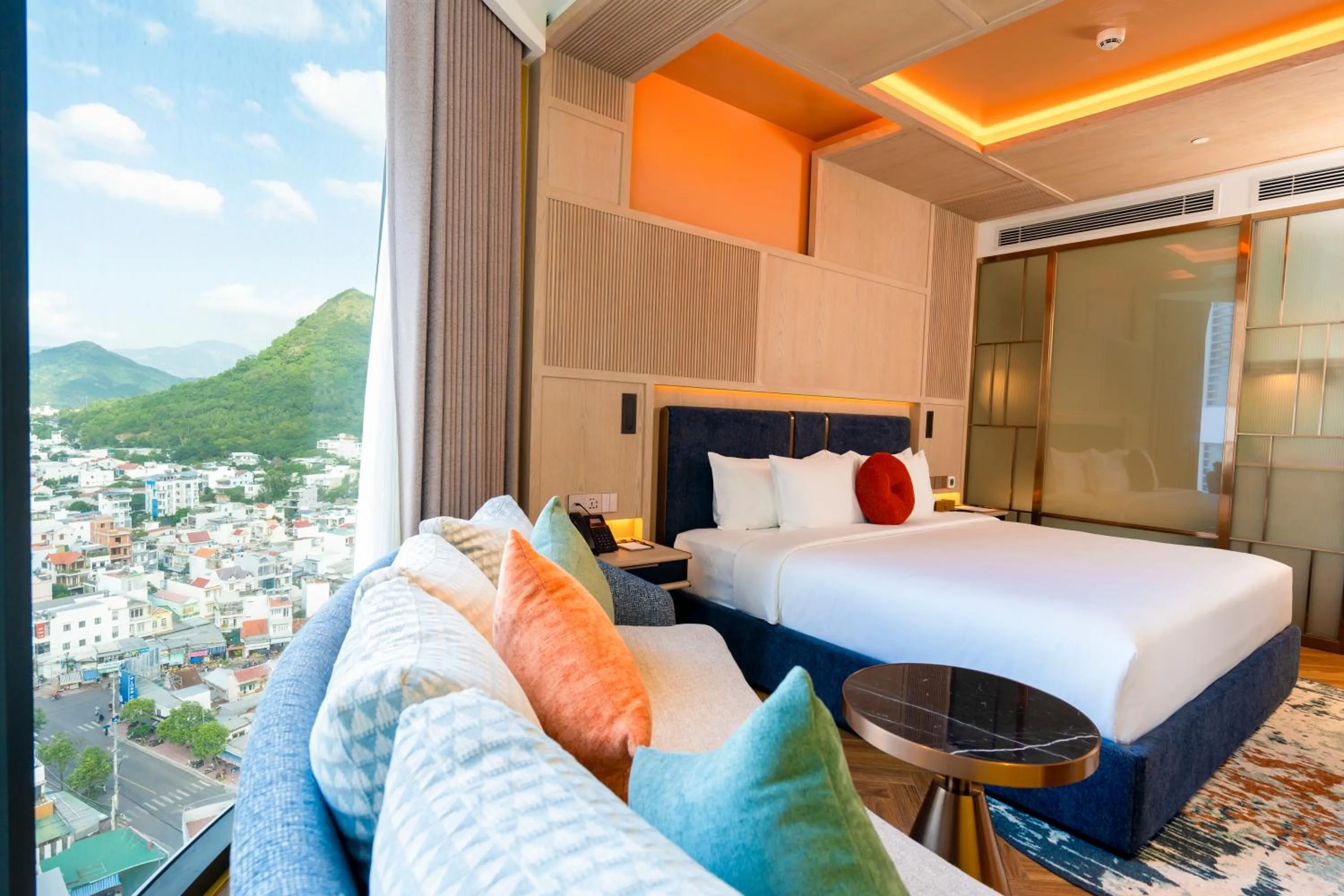 Bedroom, Bed in The Morning Glow - Handwritten Collection