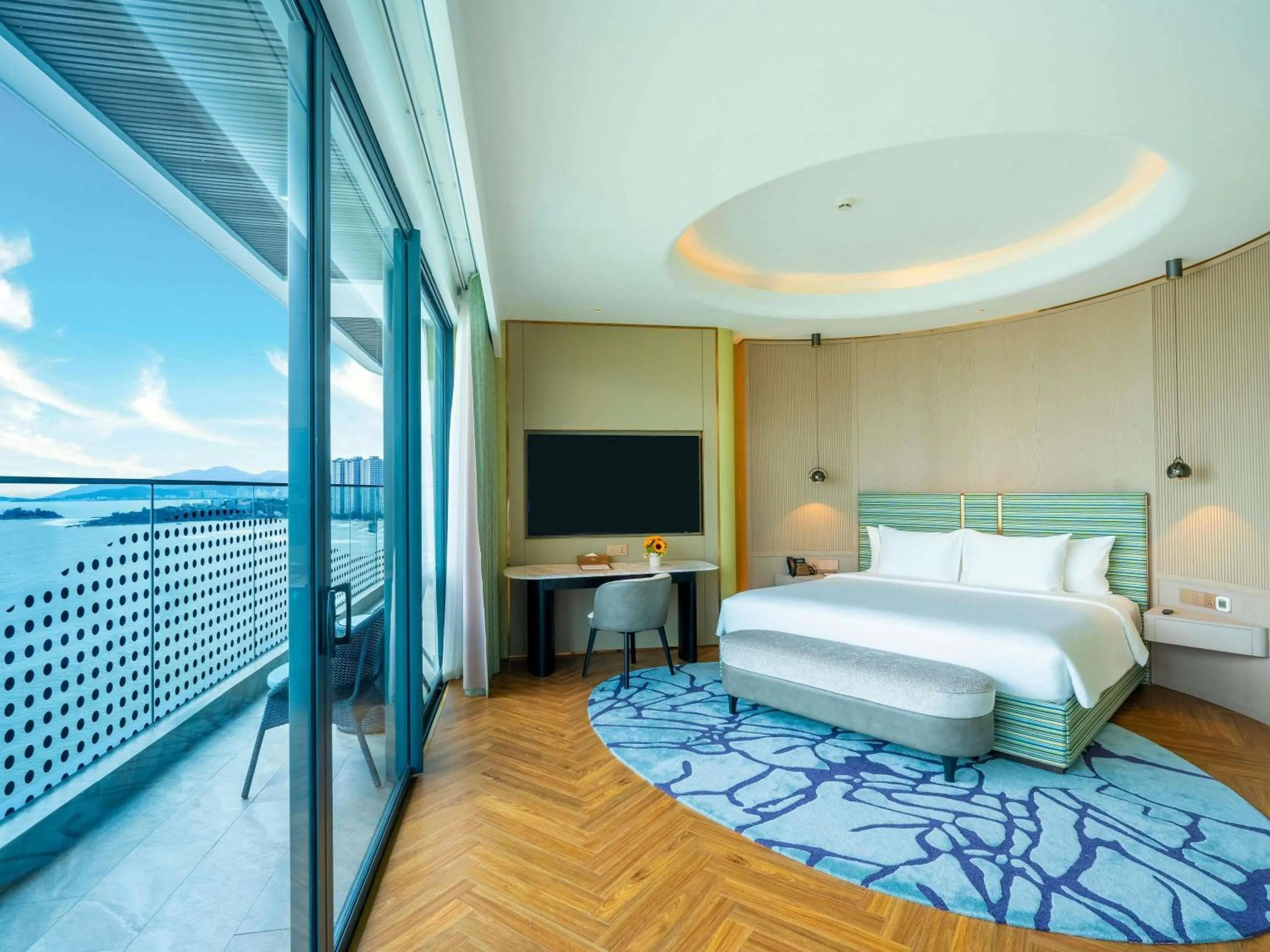 Bedroom, Bed in The Morning Glow - Handwritten Collection