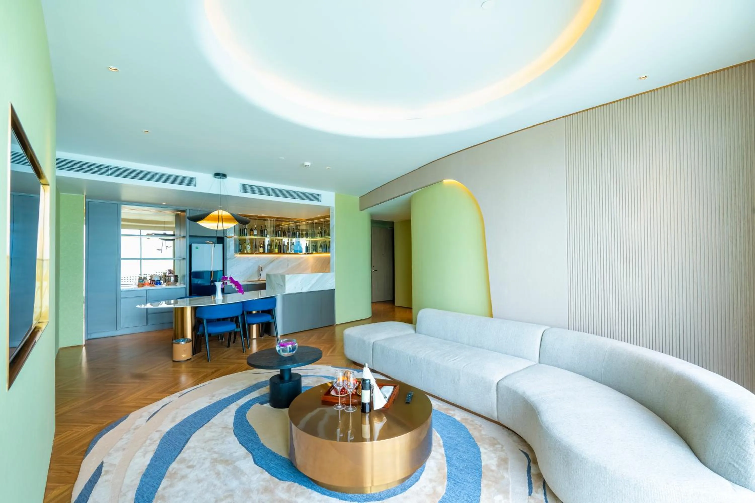 Living room in The Morning Glow - Handwritten Collection