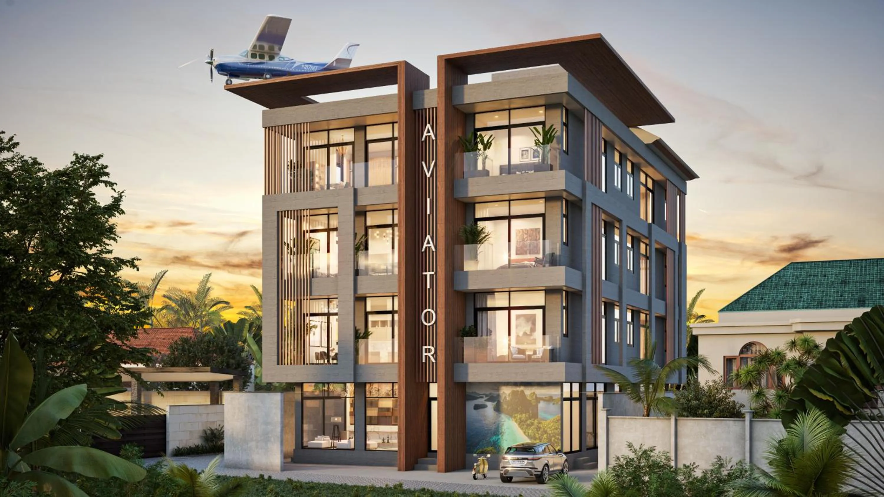 Property building in Aviator Bali