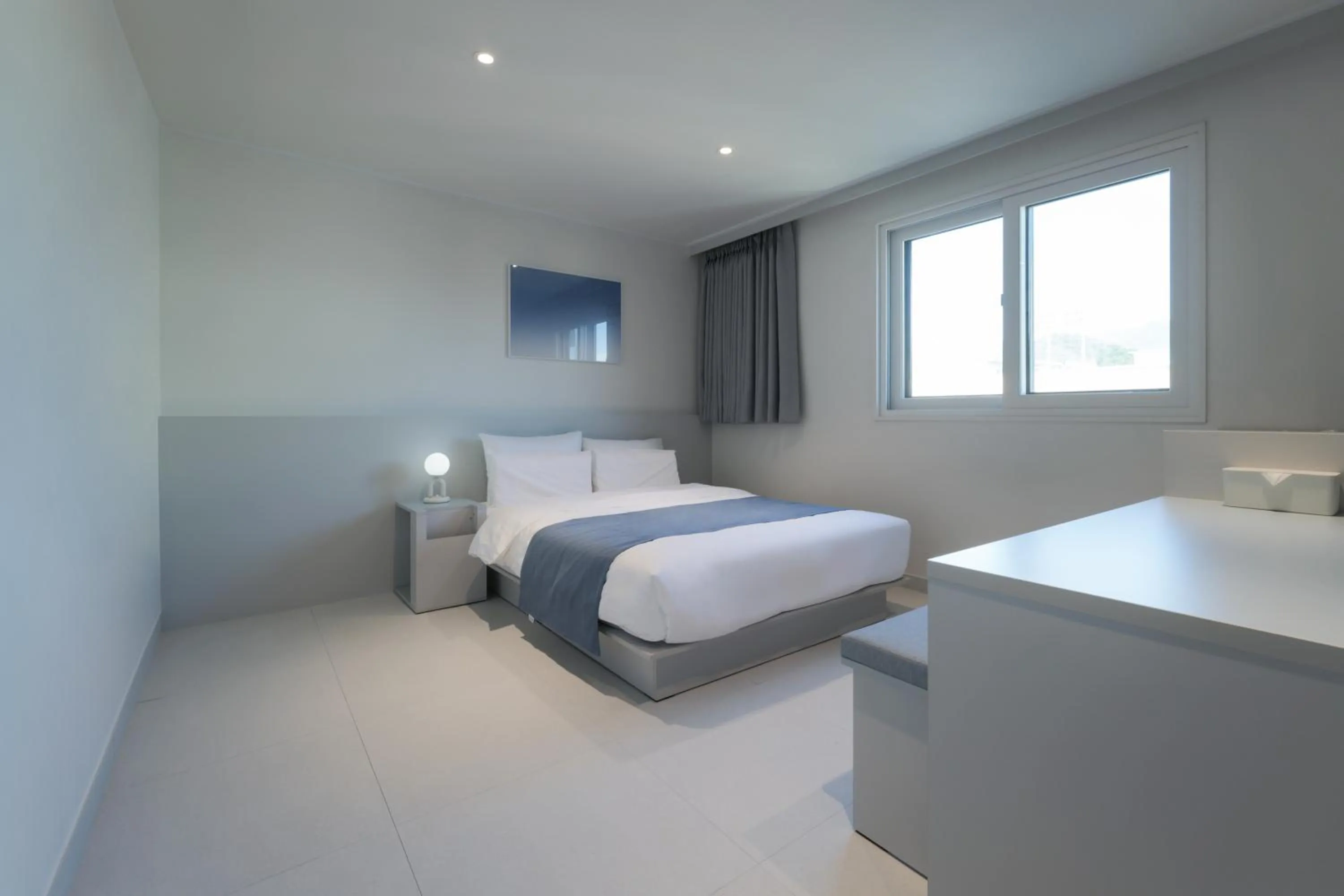 Bed in Aank Air Hotel Gapyeong