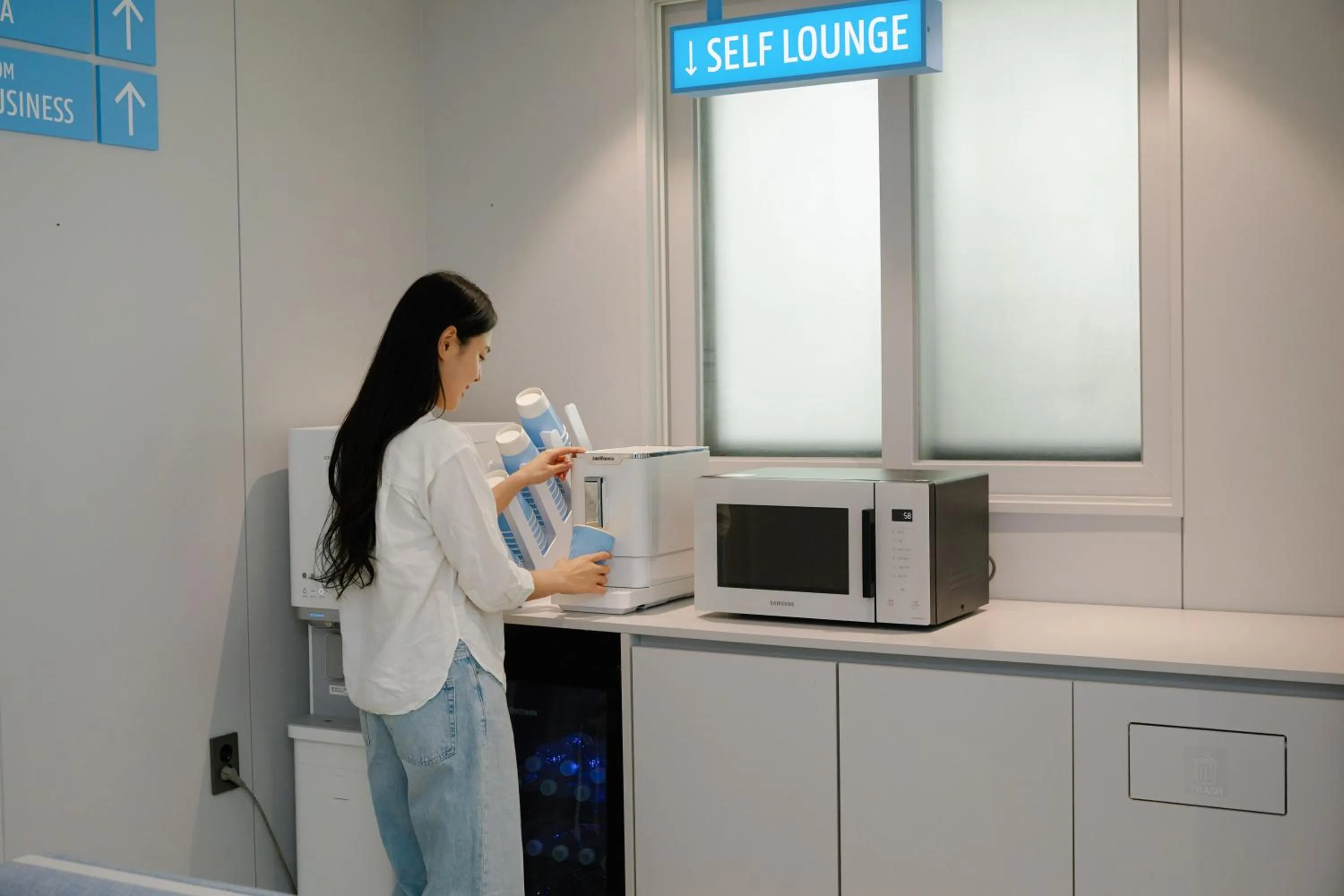 Lobby or reception in Aank Air Hotel Gapyeong