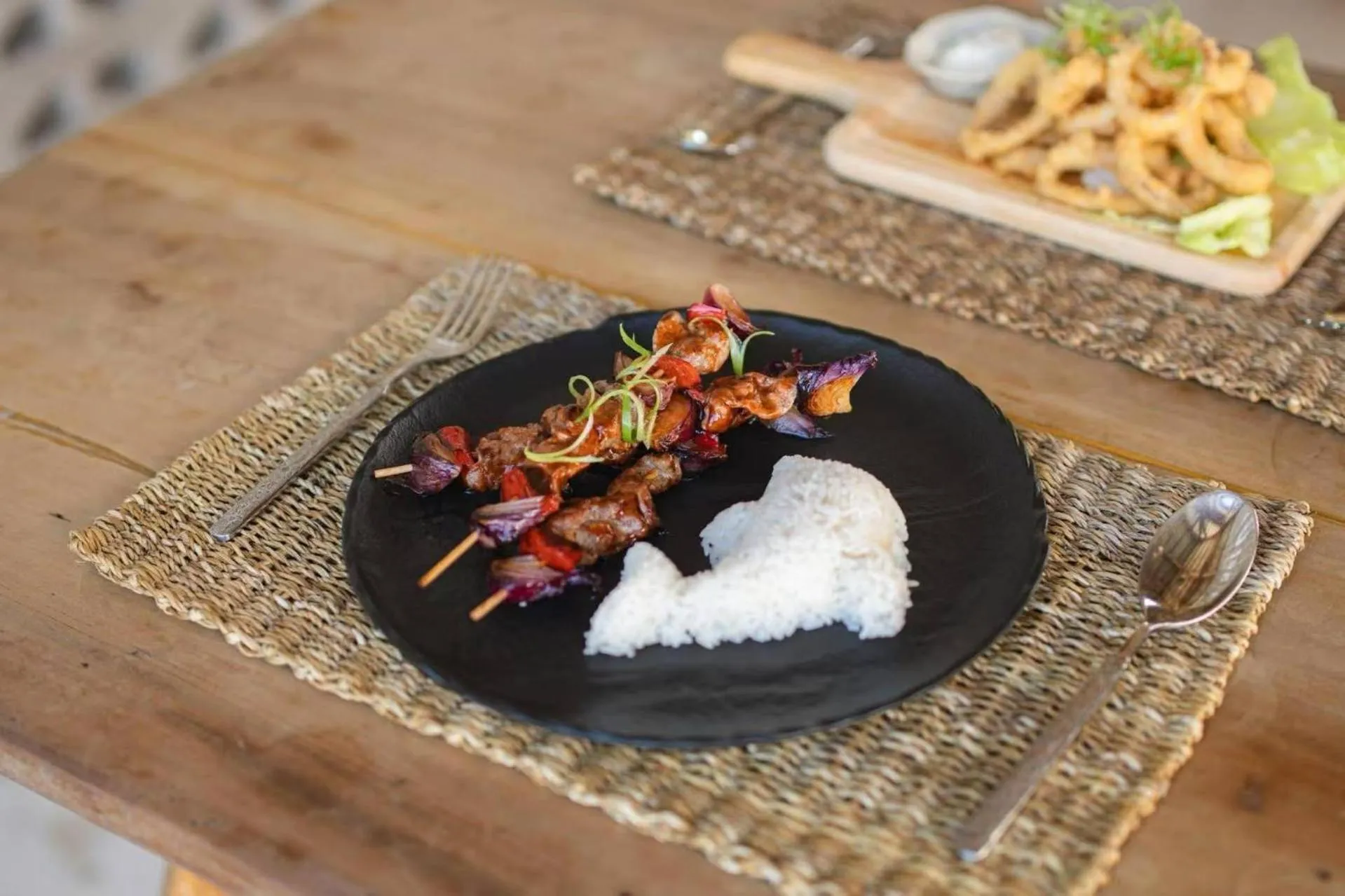 Food in E-Fun Dive Resort