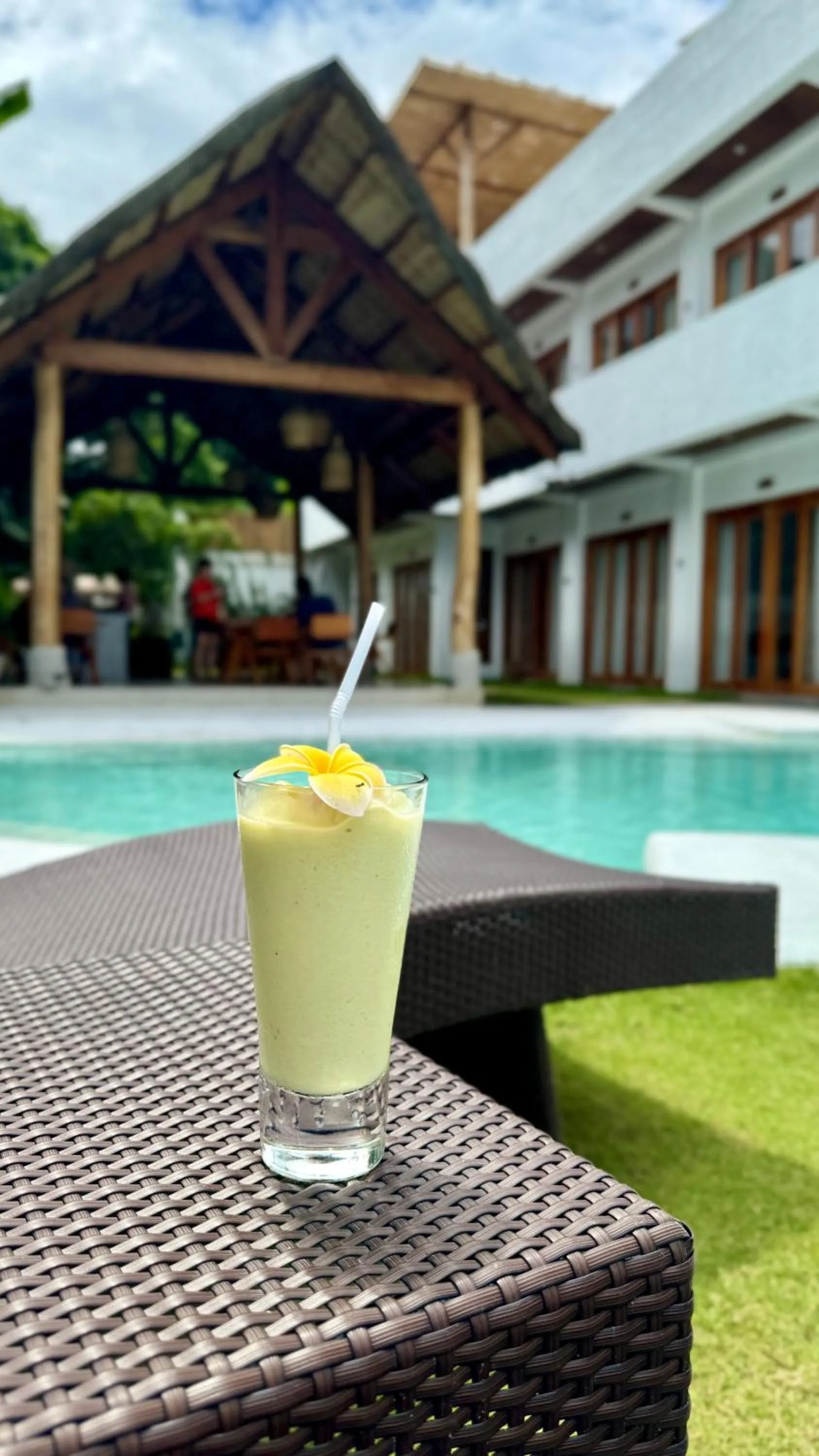 Drinks in E-Fun Dive Resort