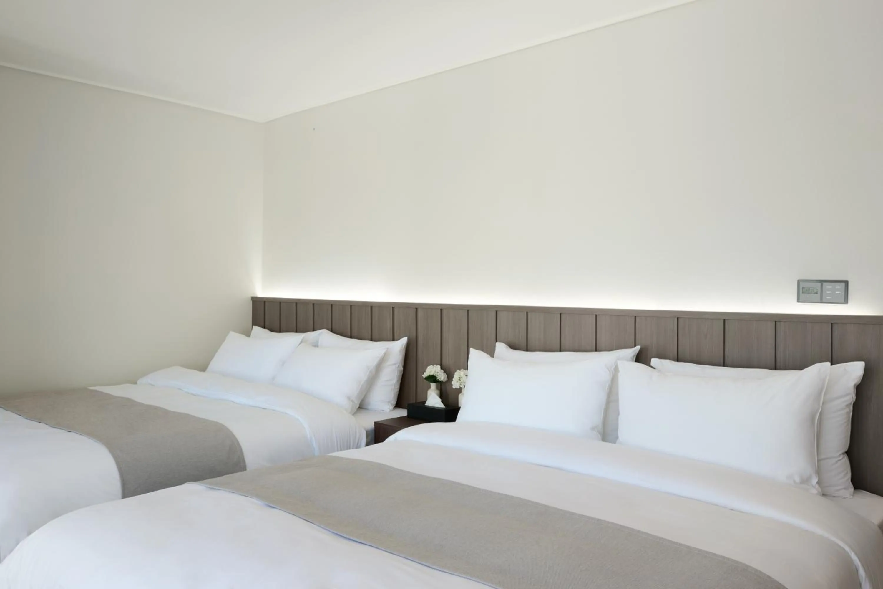 Bed in The Hotel Sokcho