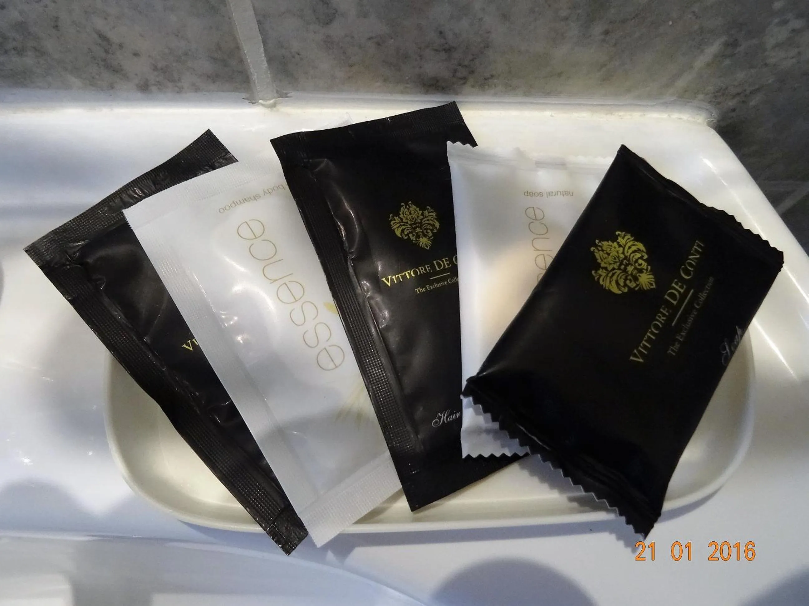 Bathroom in Hotel U dvou zlatých klíčů