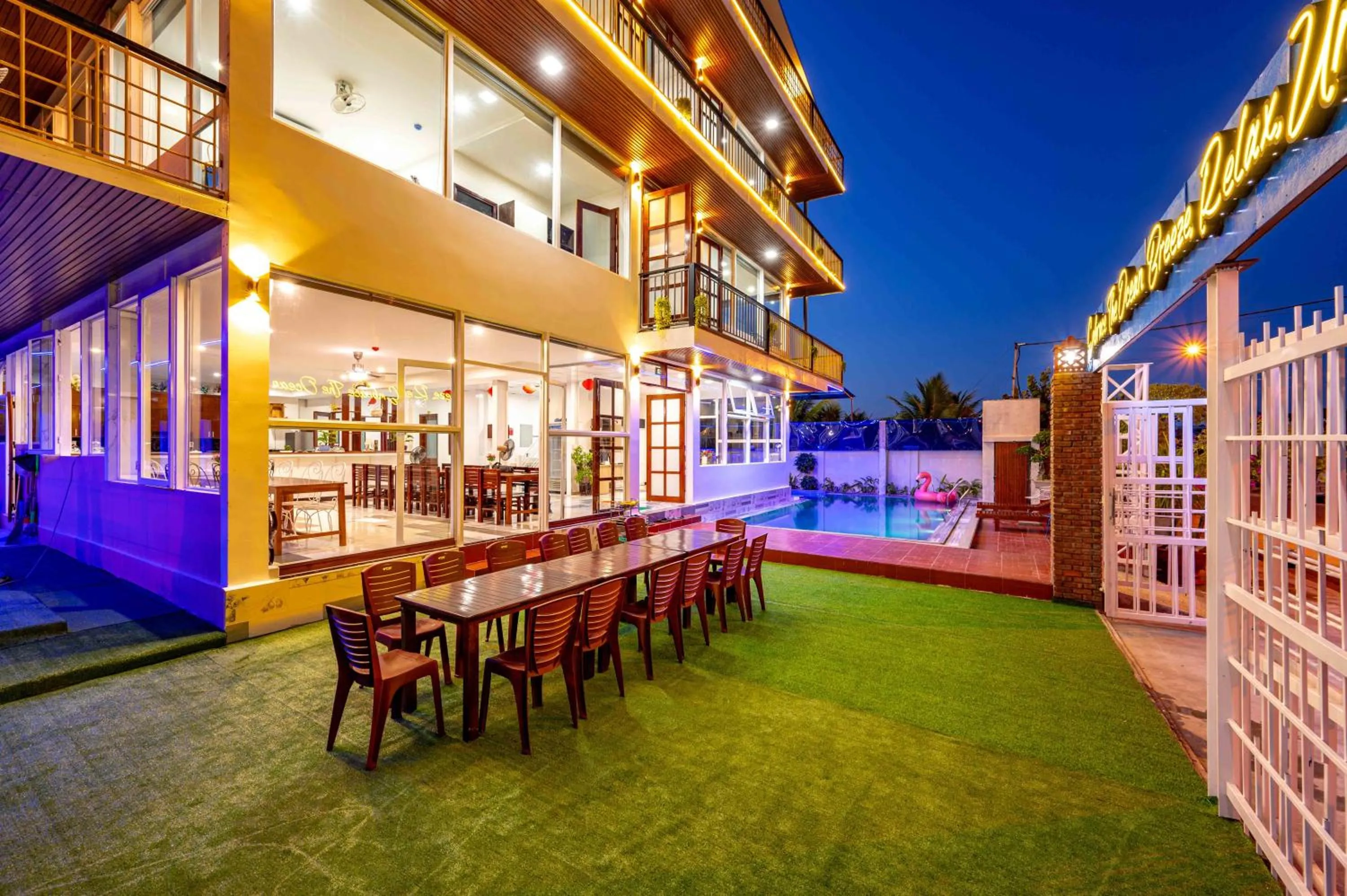 Patio in Hestia HaMy Beach House