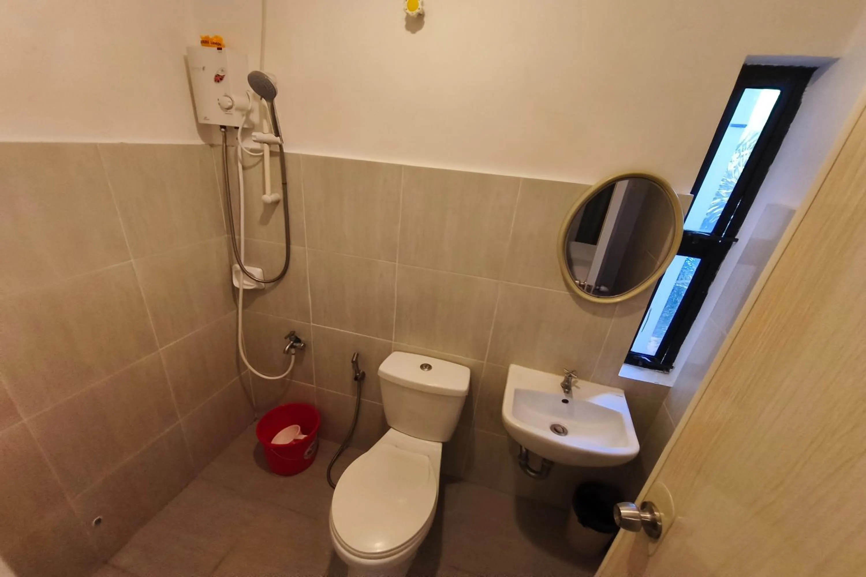 Shower in Ecoland 88 Apartelle and Suite near SM Davao