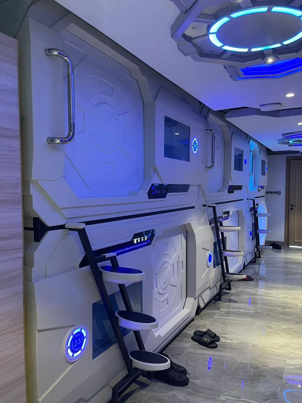 View (from property/room) in Jianpuke Space Capsule Backpacker Hostel