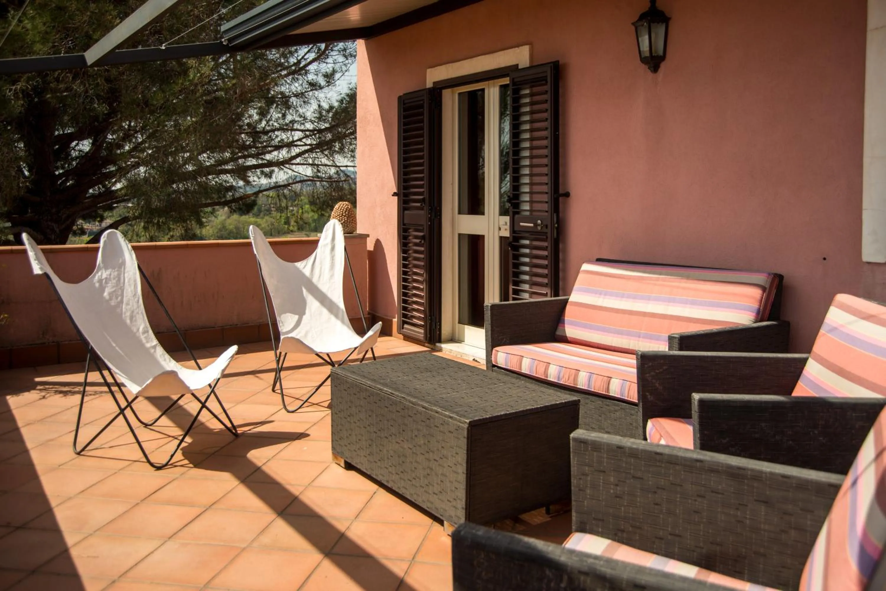 Balcony/Terrace in Agriturismo Tenuta San Michele