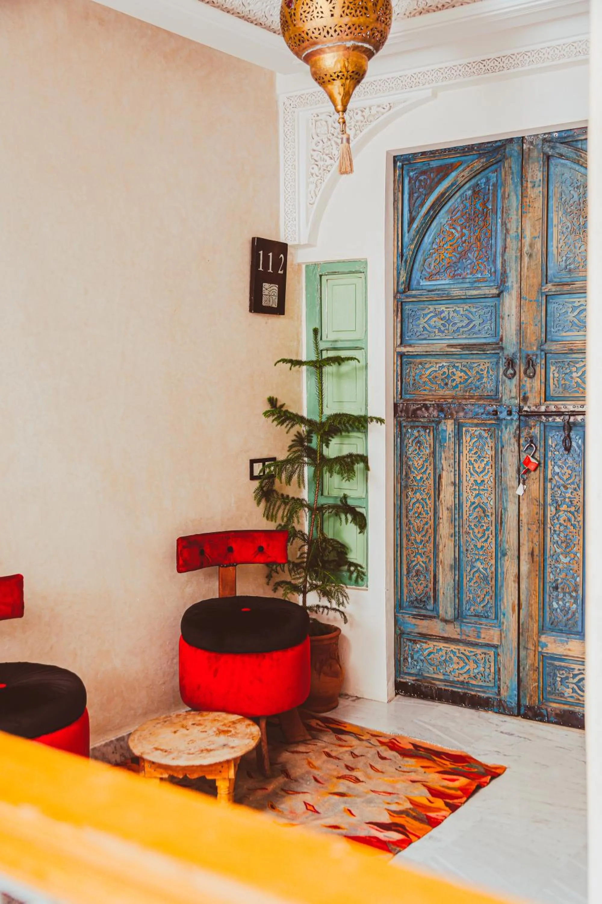 Decorative detail in Riad Tislite & SPA