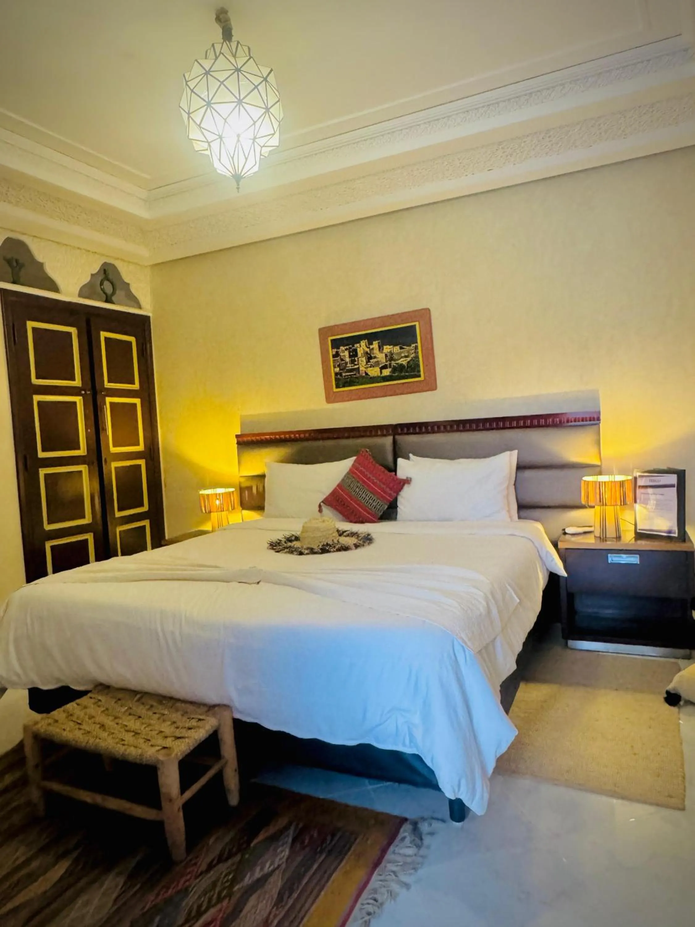 Photo of the whole room, Bed in Riad Tislite & SPA