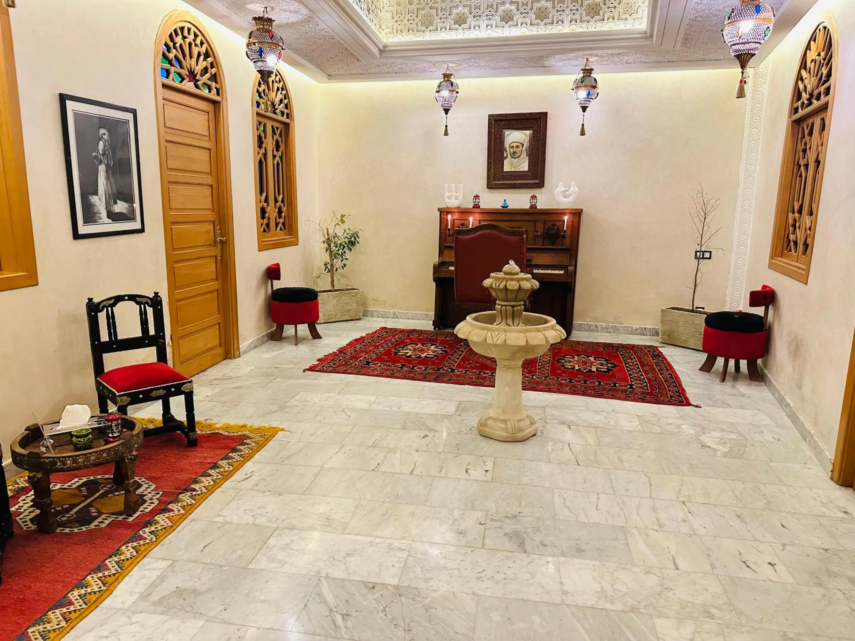 Living room, Bed in Riad Tislite & SPA