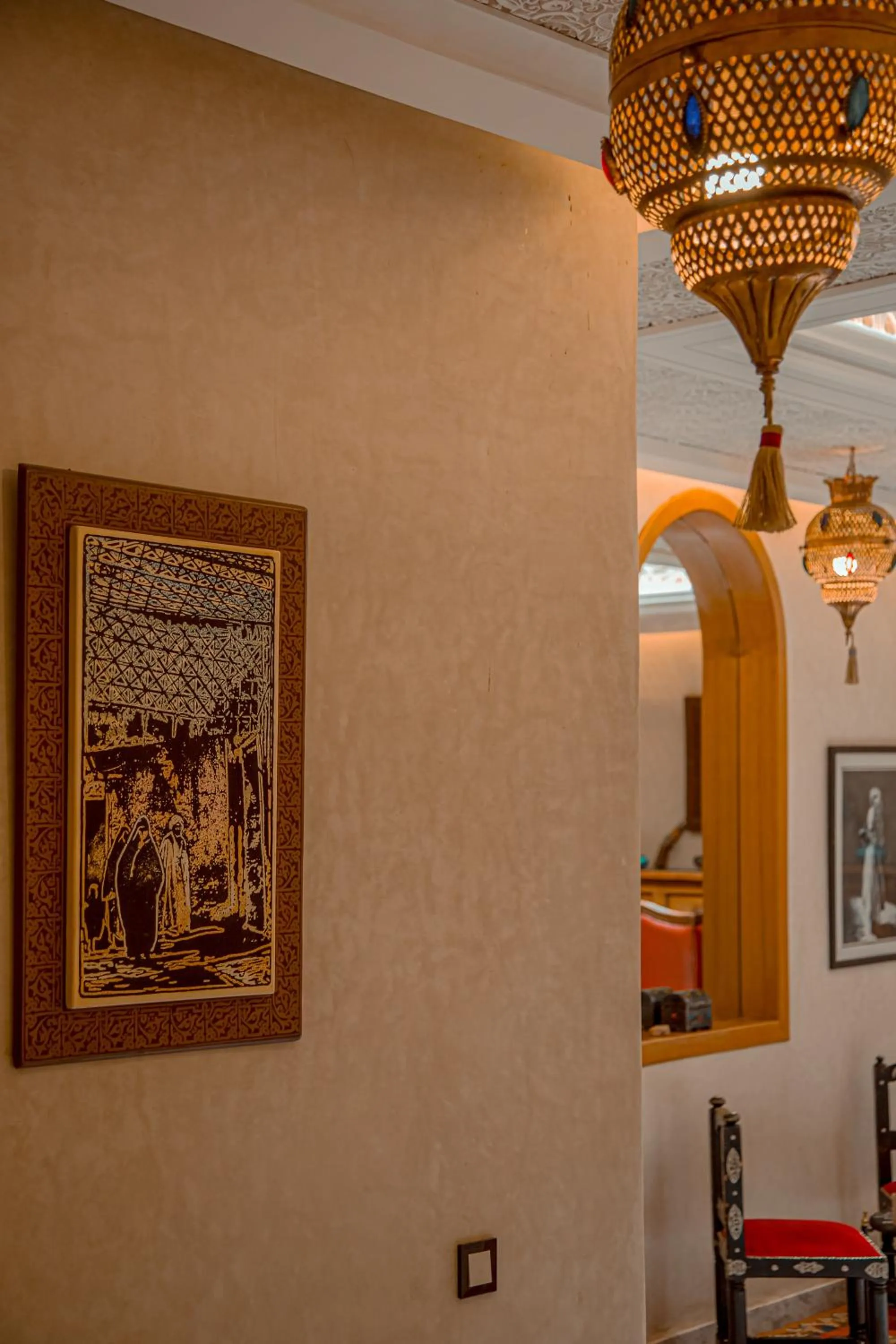 Living room in Riad Tislite & SPA