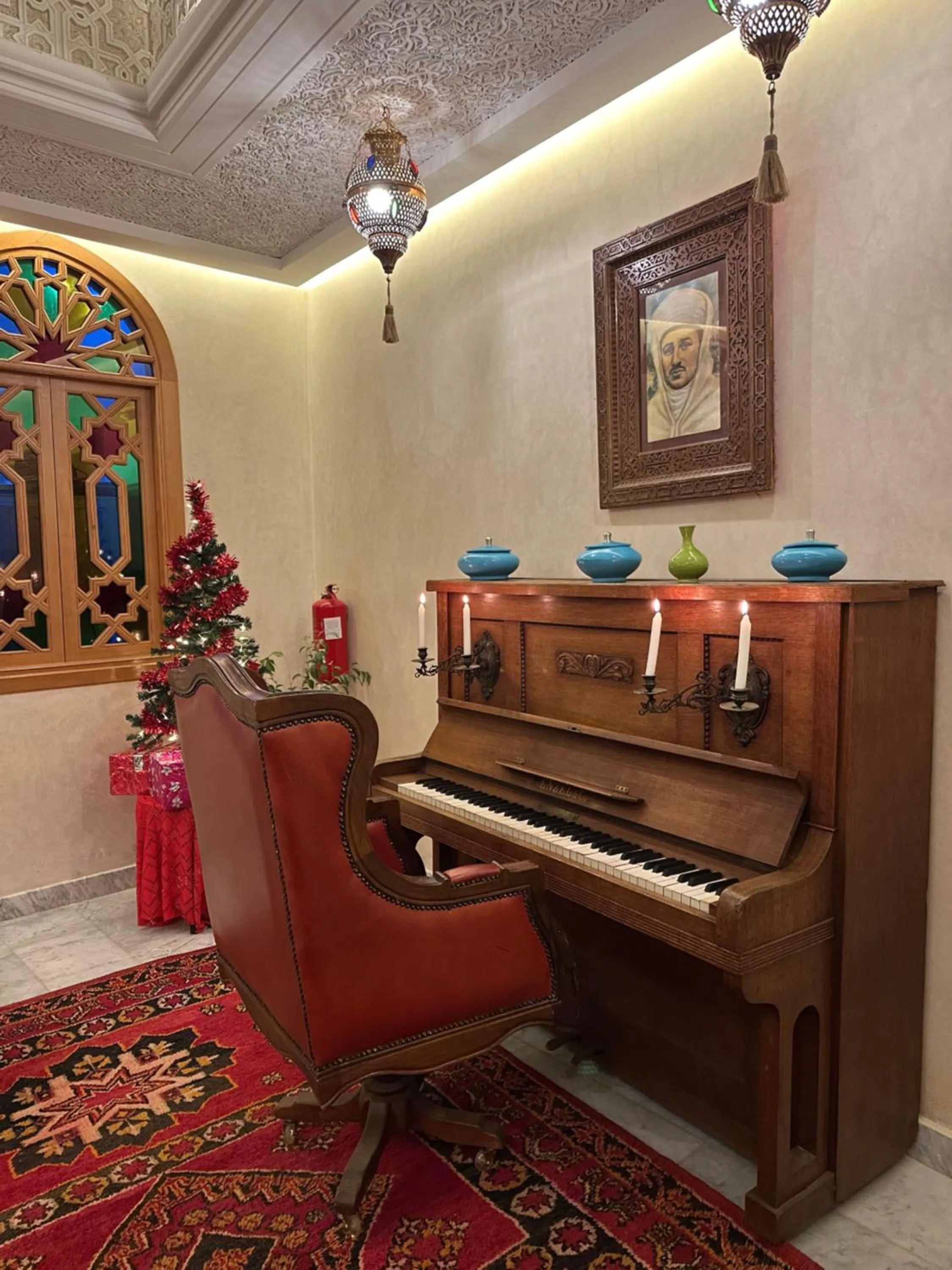 Seating area in Riad Tislite & SPA