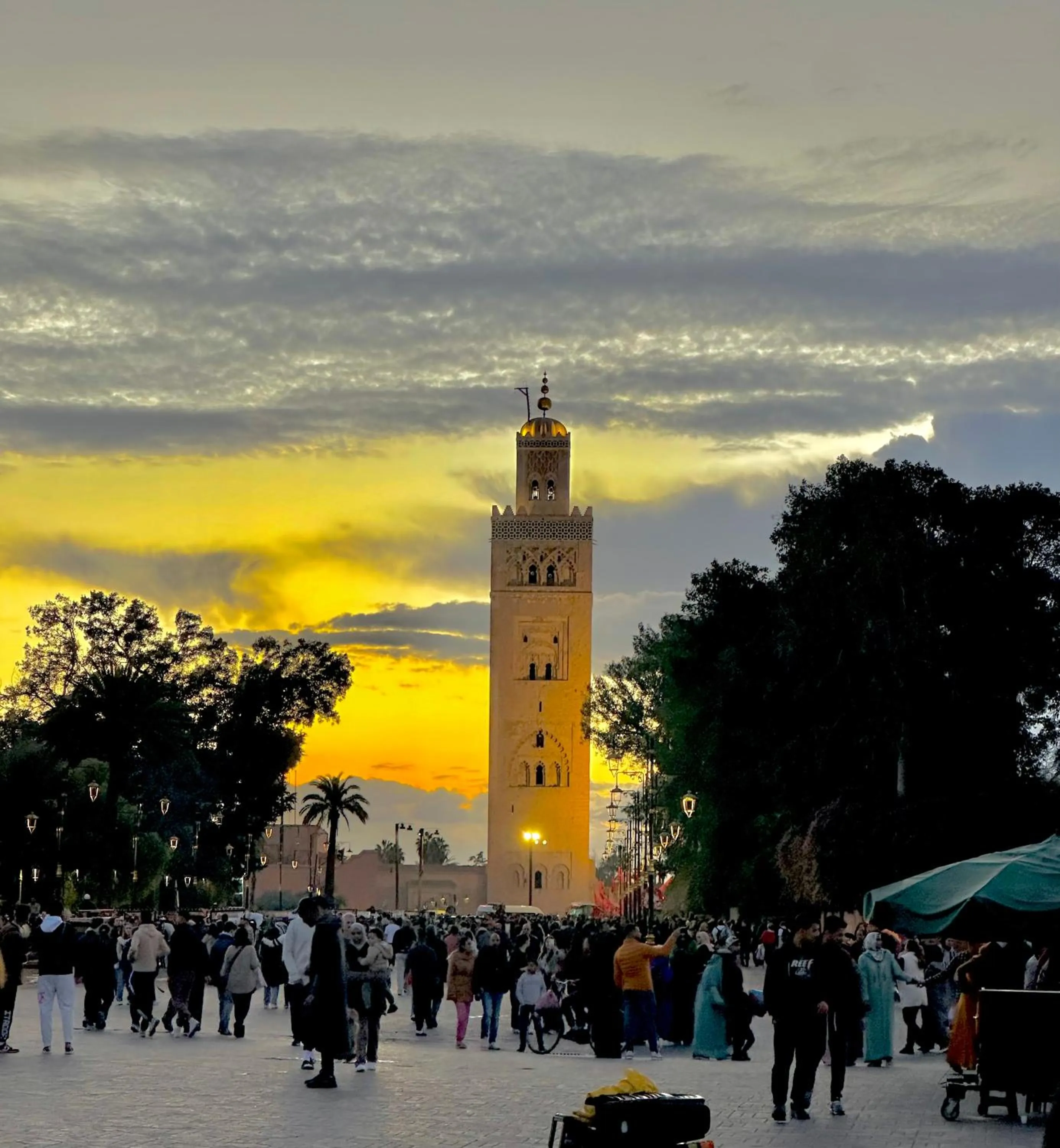 Sunset in Riad Tislite & SPA