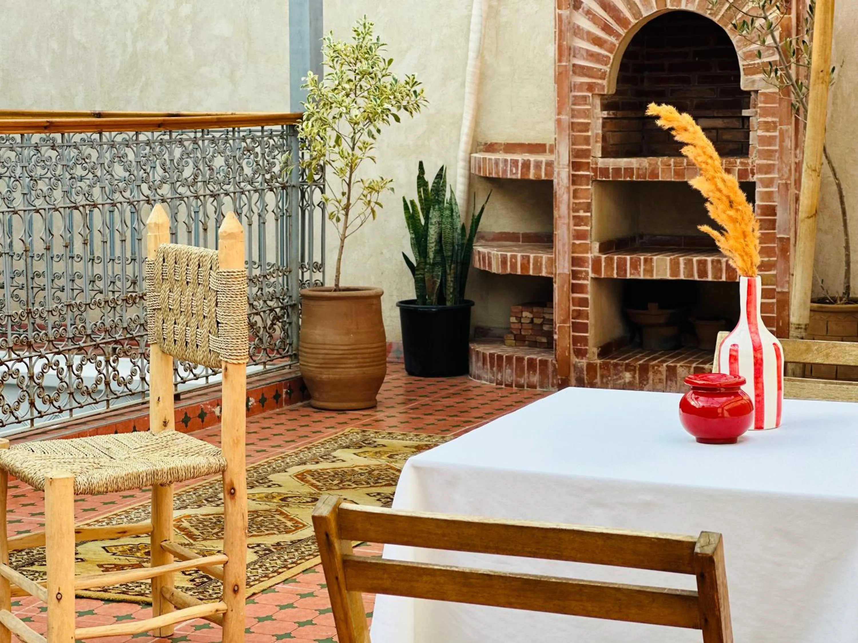 Living room in Riad Tislite & SPA