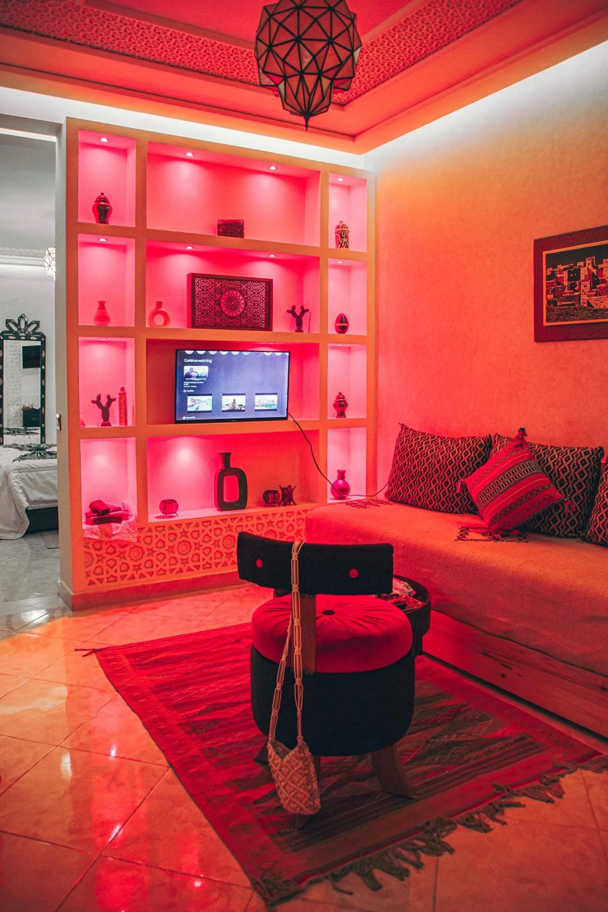 Living room in Riad Tislite & SPA