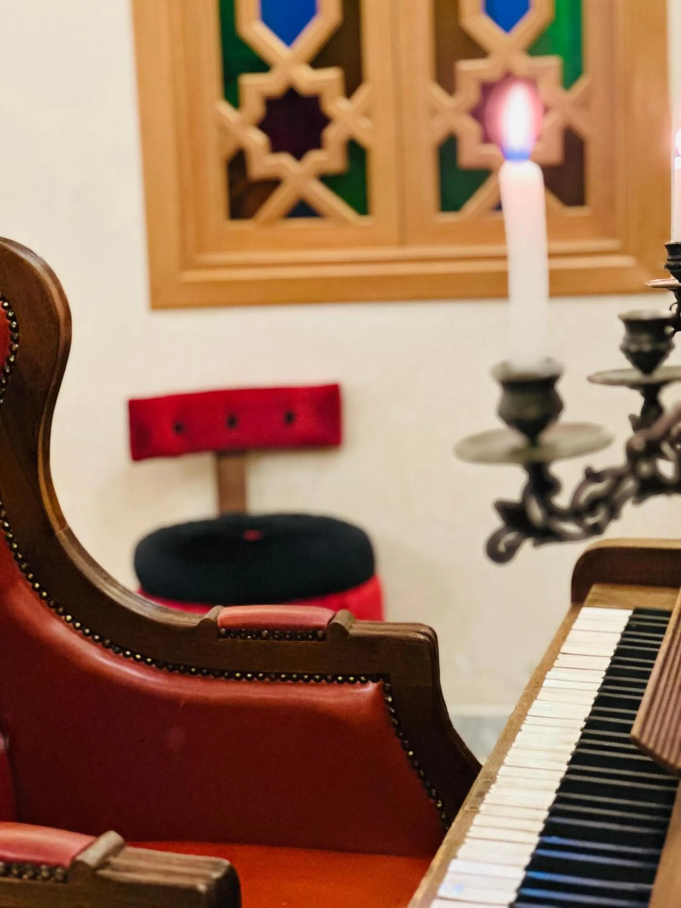 Living room in Riad Tislite & SPA