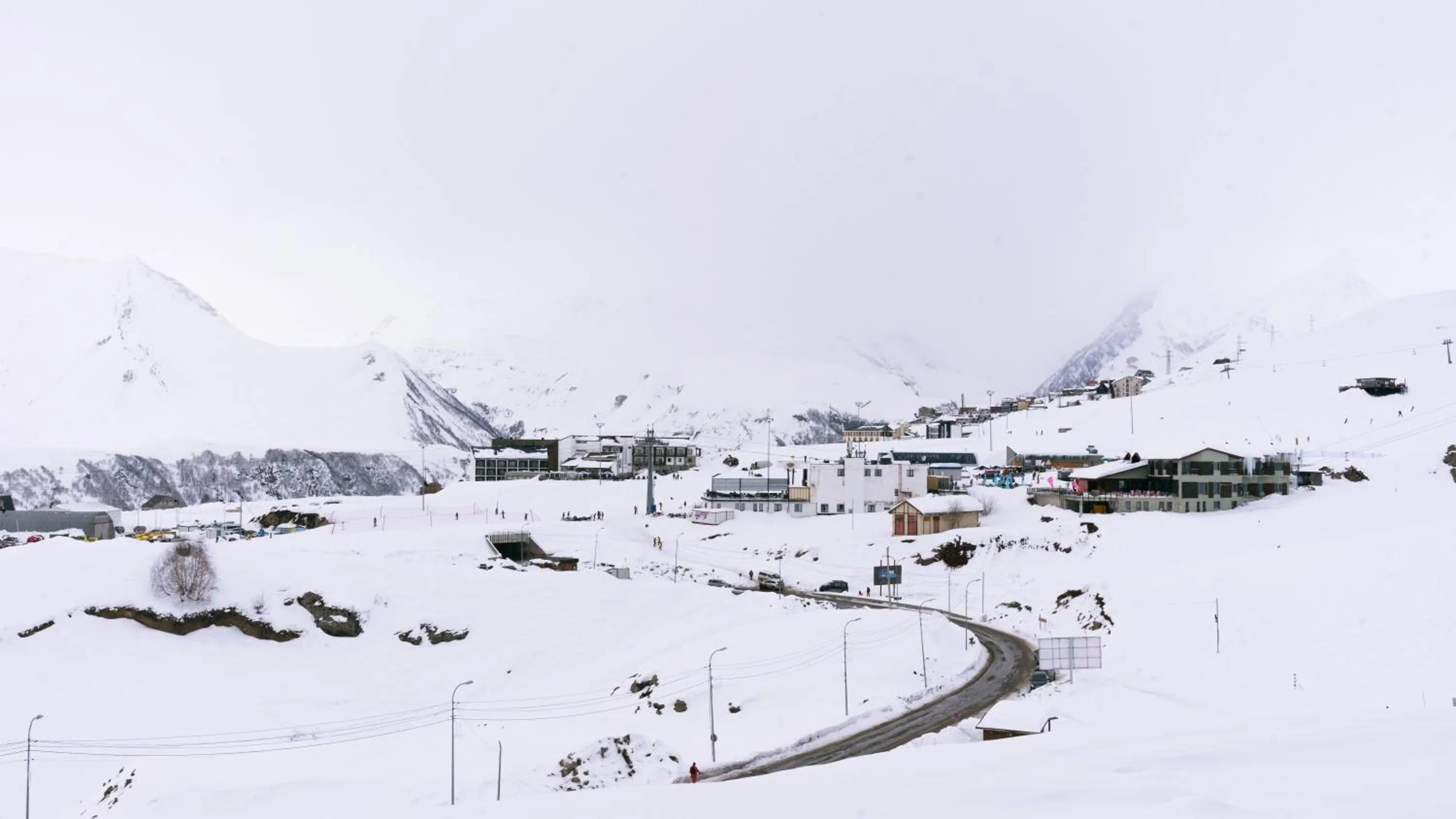 Natural landscape in Gudauri Ski Resort - Alpic Apartments