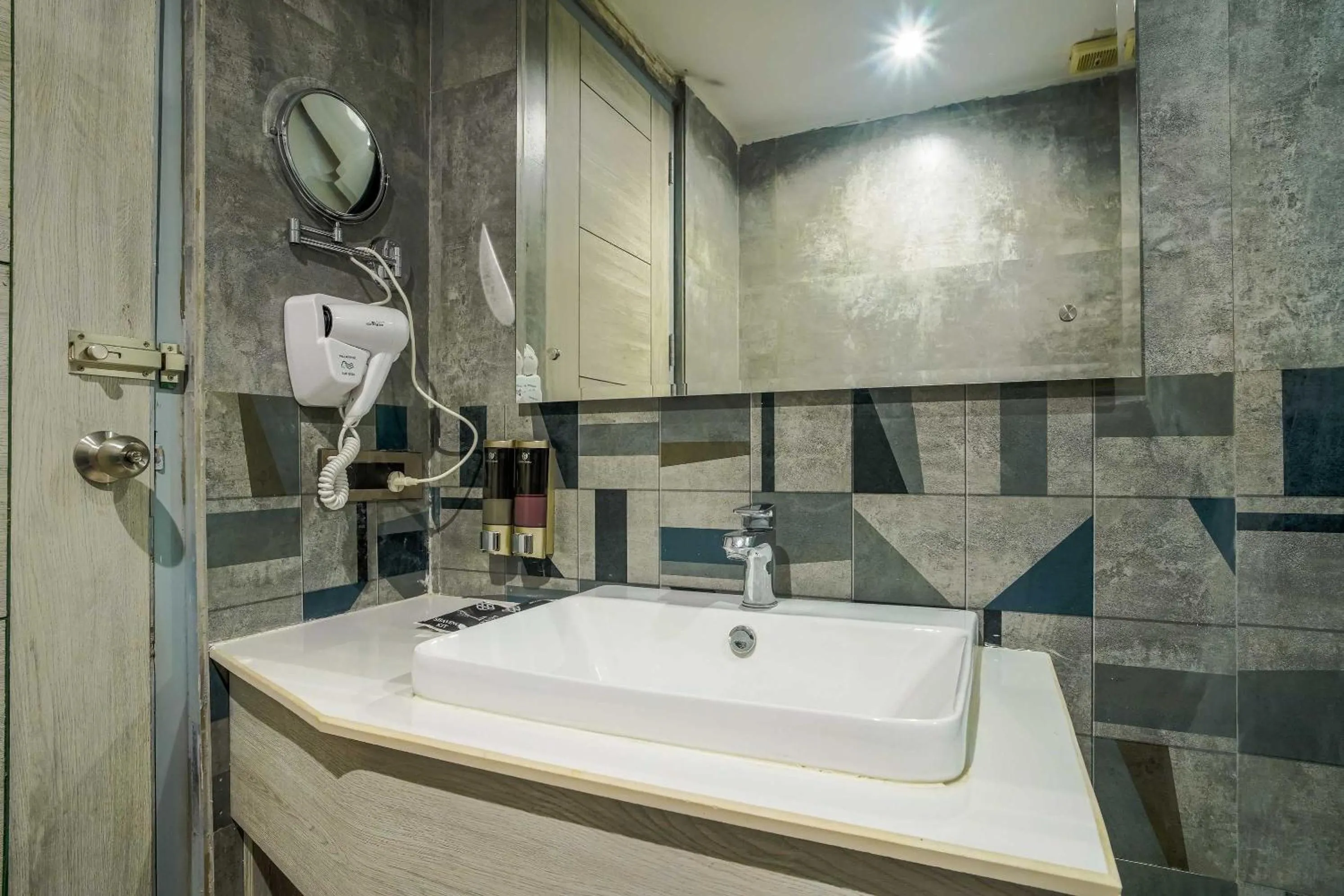 Bathroom in Clubhouse Hotel by CheckIn Chandigarh Mohali