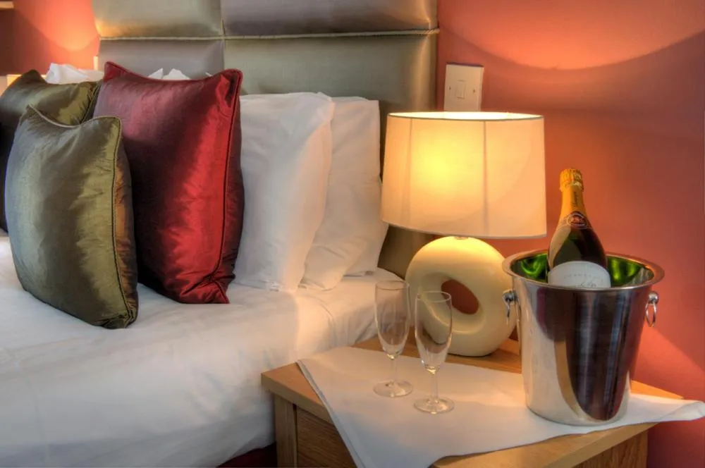 Decorative detail, Bed in The Deddington Arms