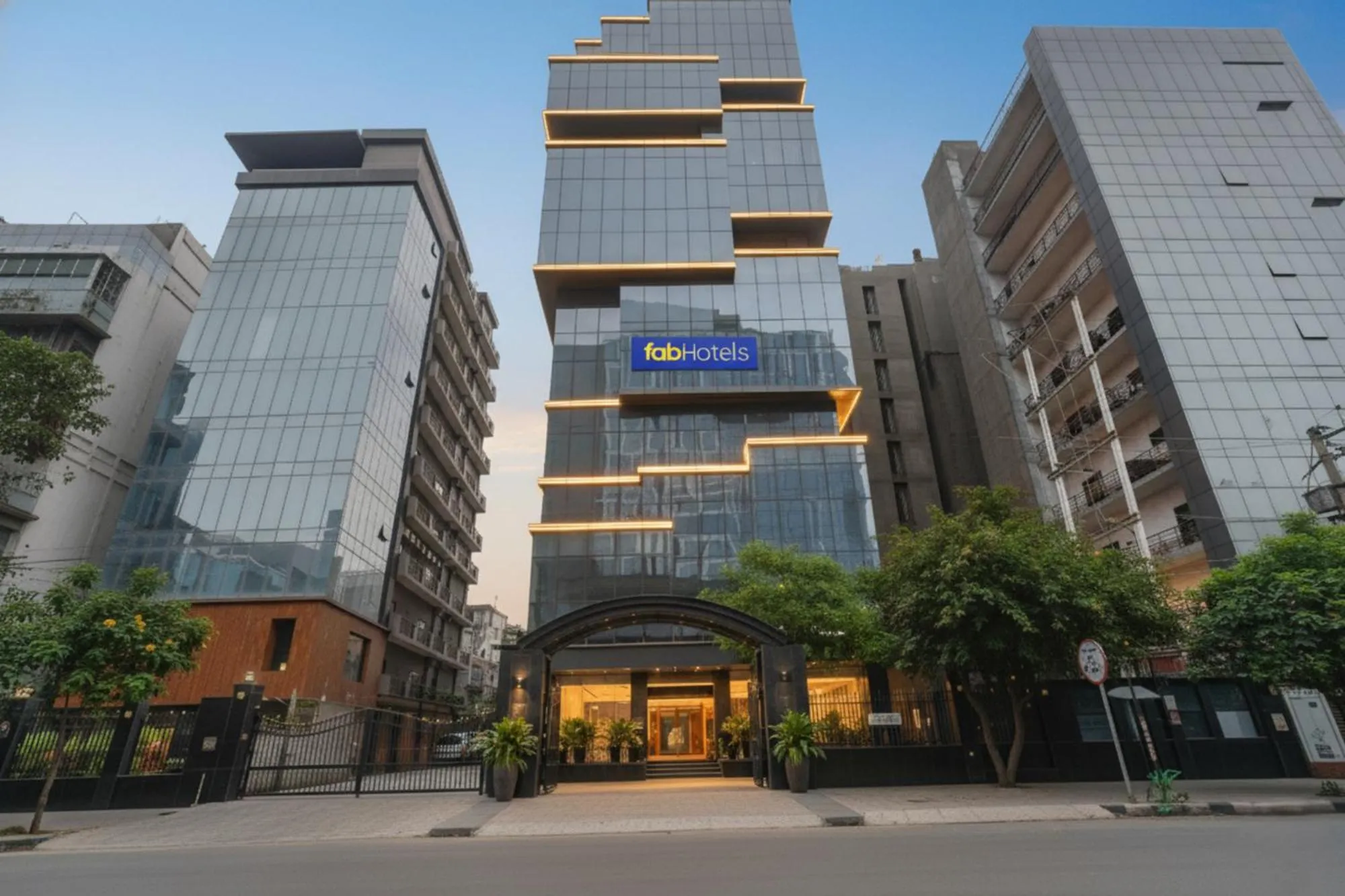 Property building in FabHotel Prime Elegance Suites