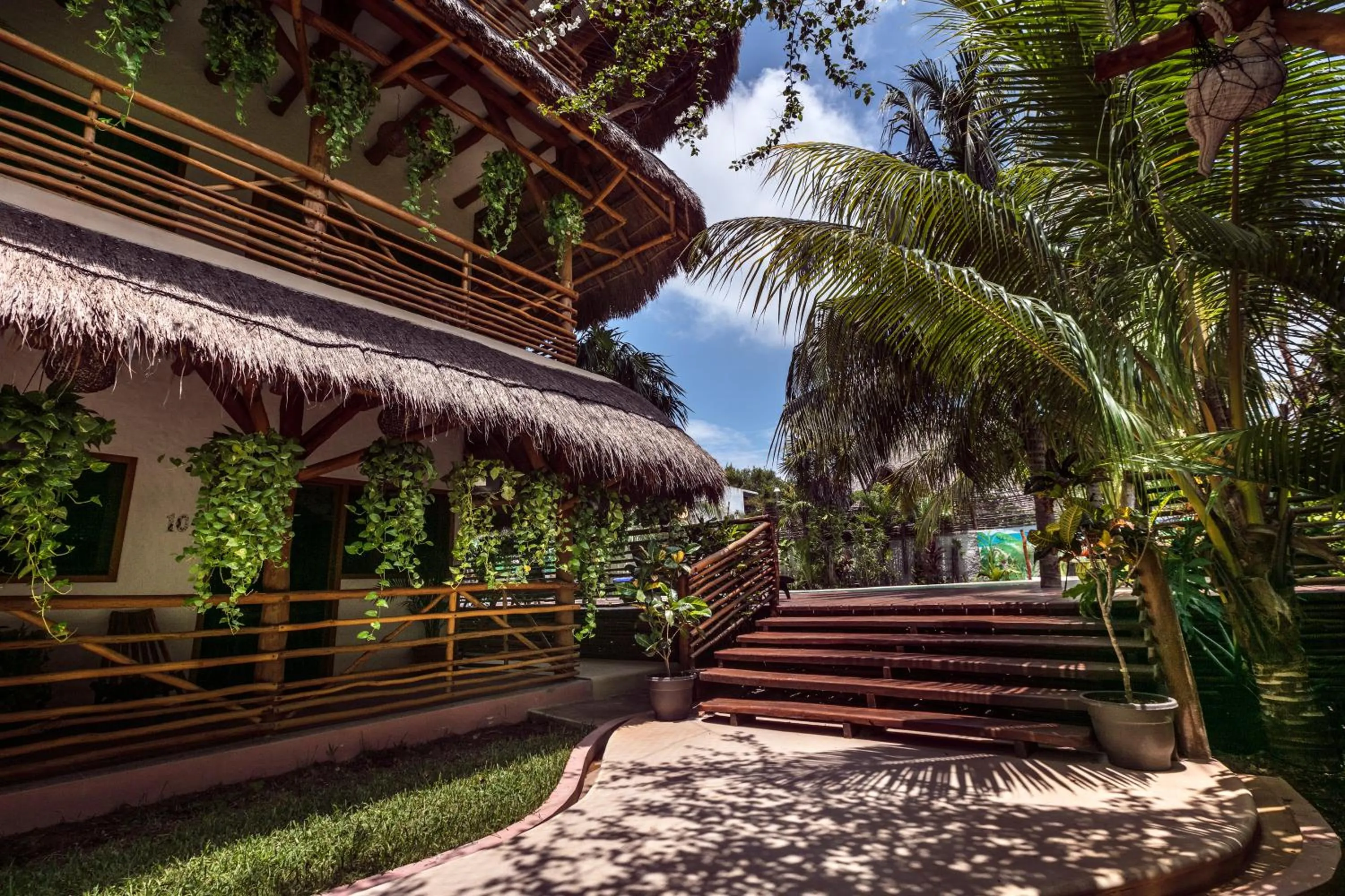 Garden in La Palma Holbox